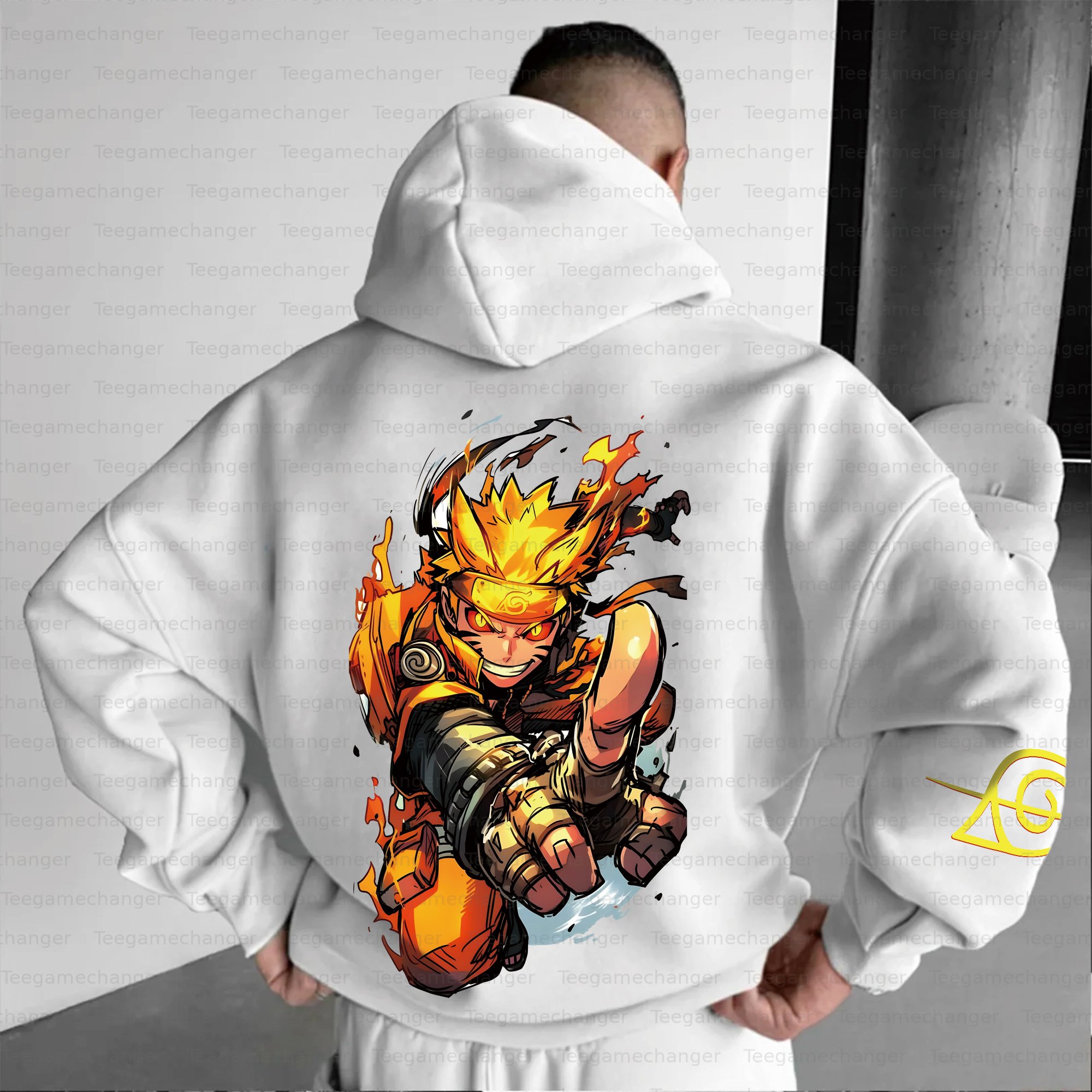 Unisex Anime Graphic Streetwear Vintage Hoodie