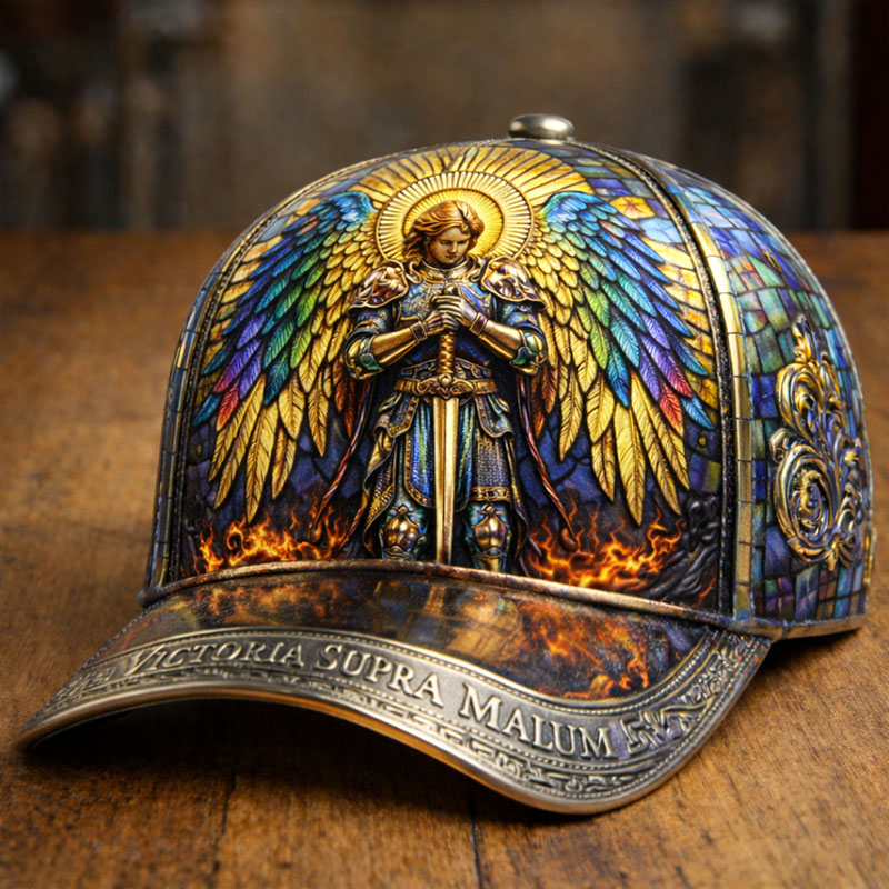 St. Michael the Archangel Print Casual Hat