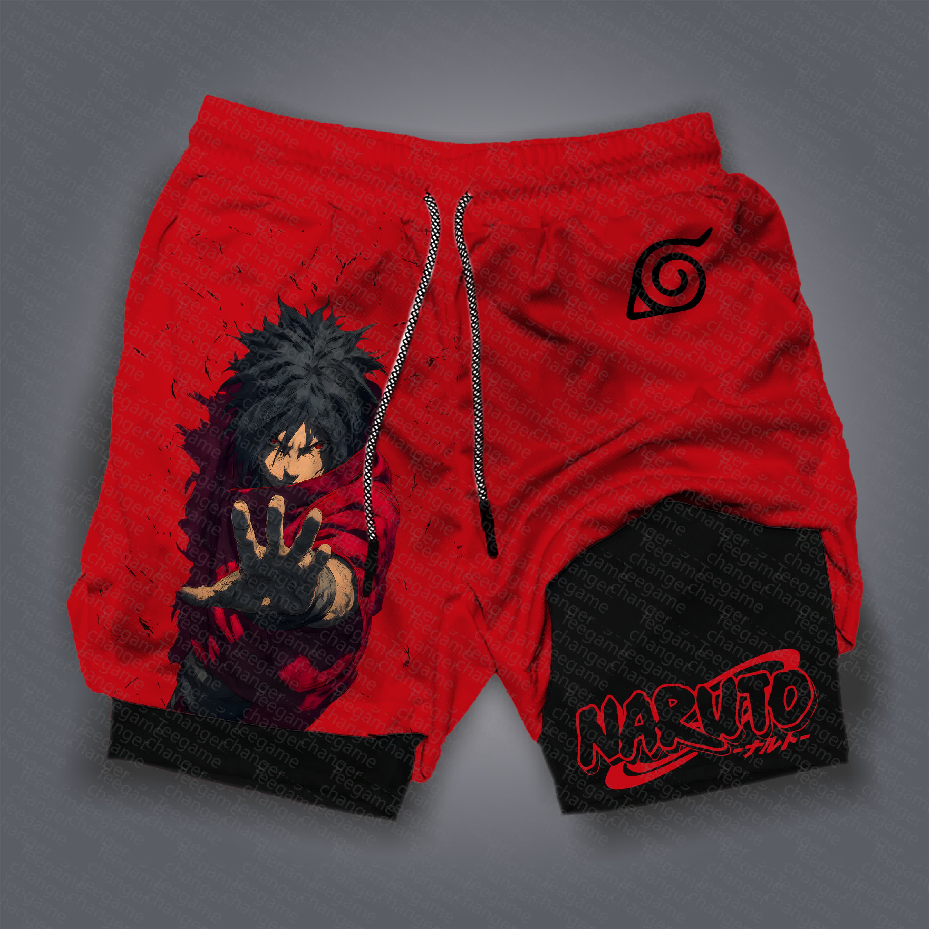 Unisex    Casual Anime Streetwear Shorts