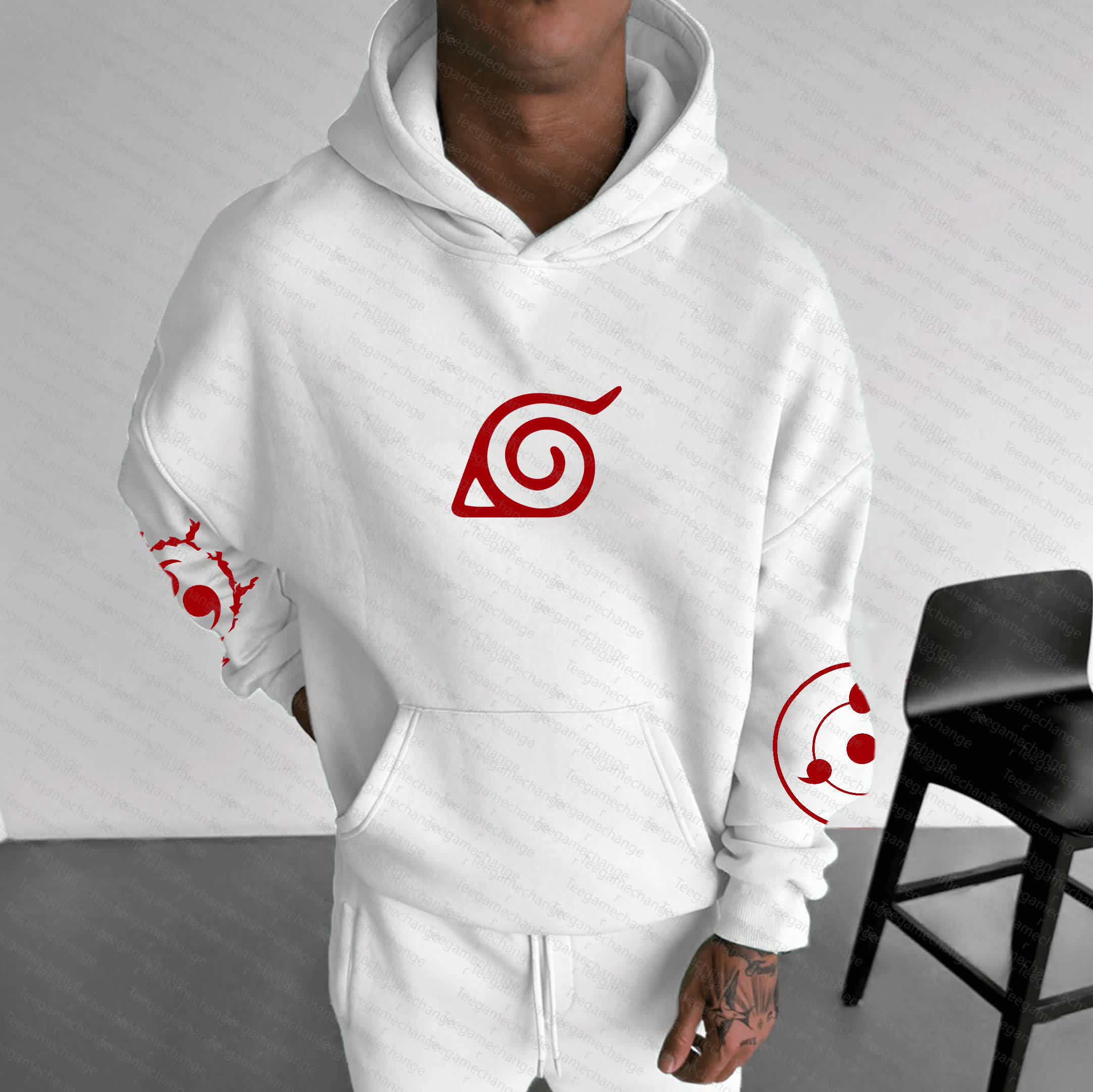 Unisex   Anime Graphic Streetwear Vintage Hoodie