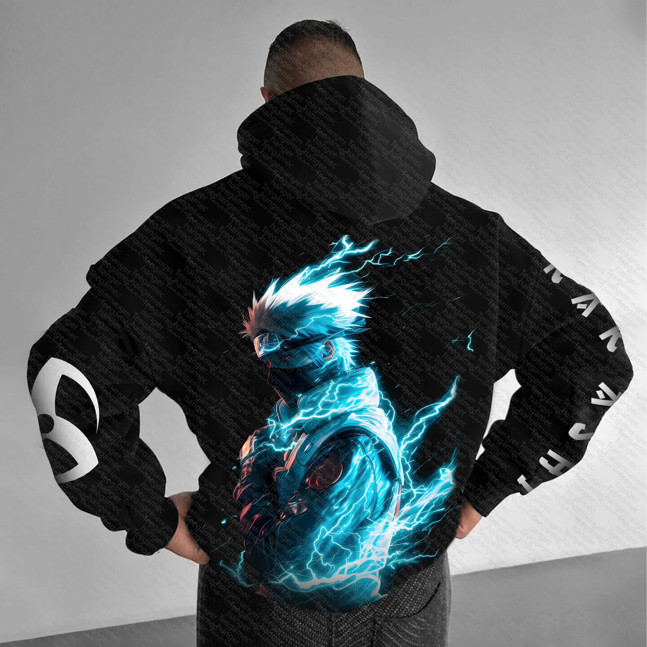 Unisex   Anime Graphic Streetwear Vintage Hoodie