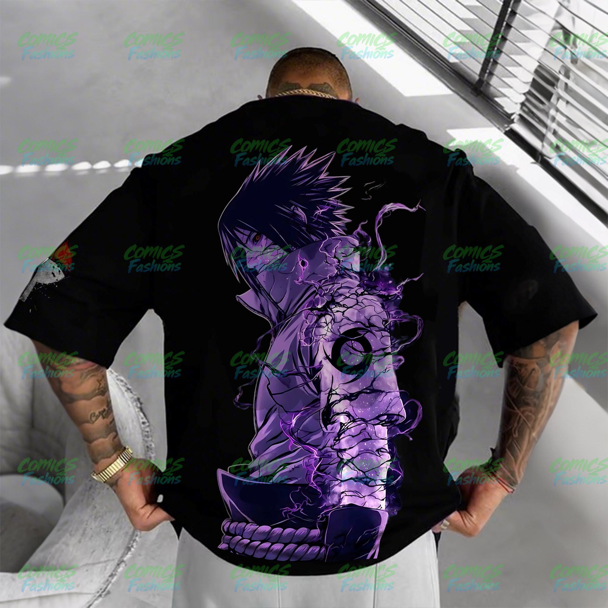 Unisex Anime Inspired Vintage T-Shirt