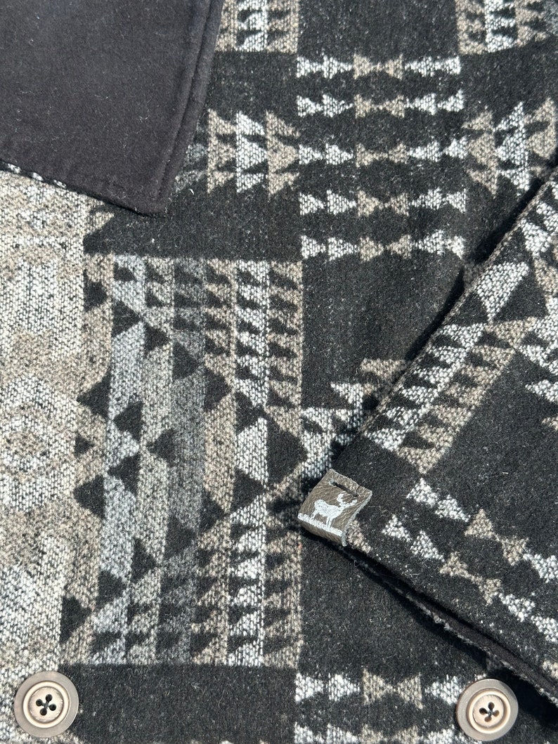 Driftwood Western Aztec Warm Neck Hood