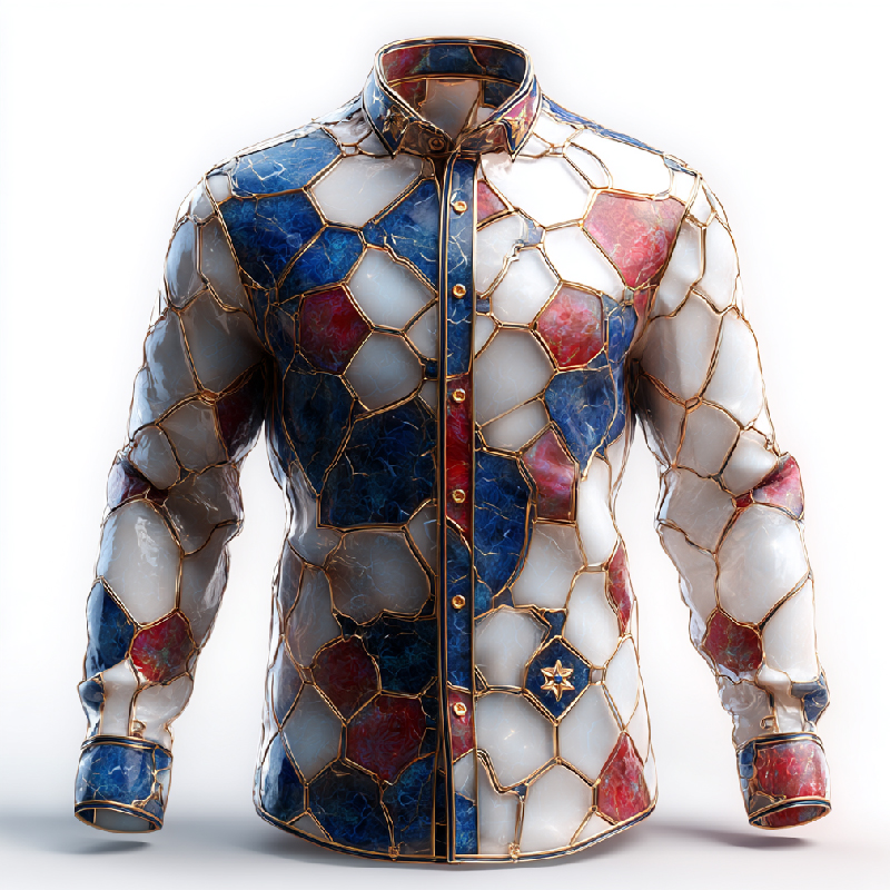 America 250th Anniversary Art Print Long Sleeve Shirt