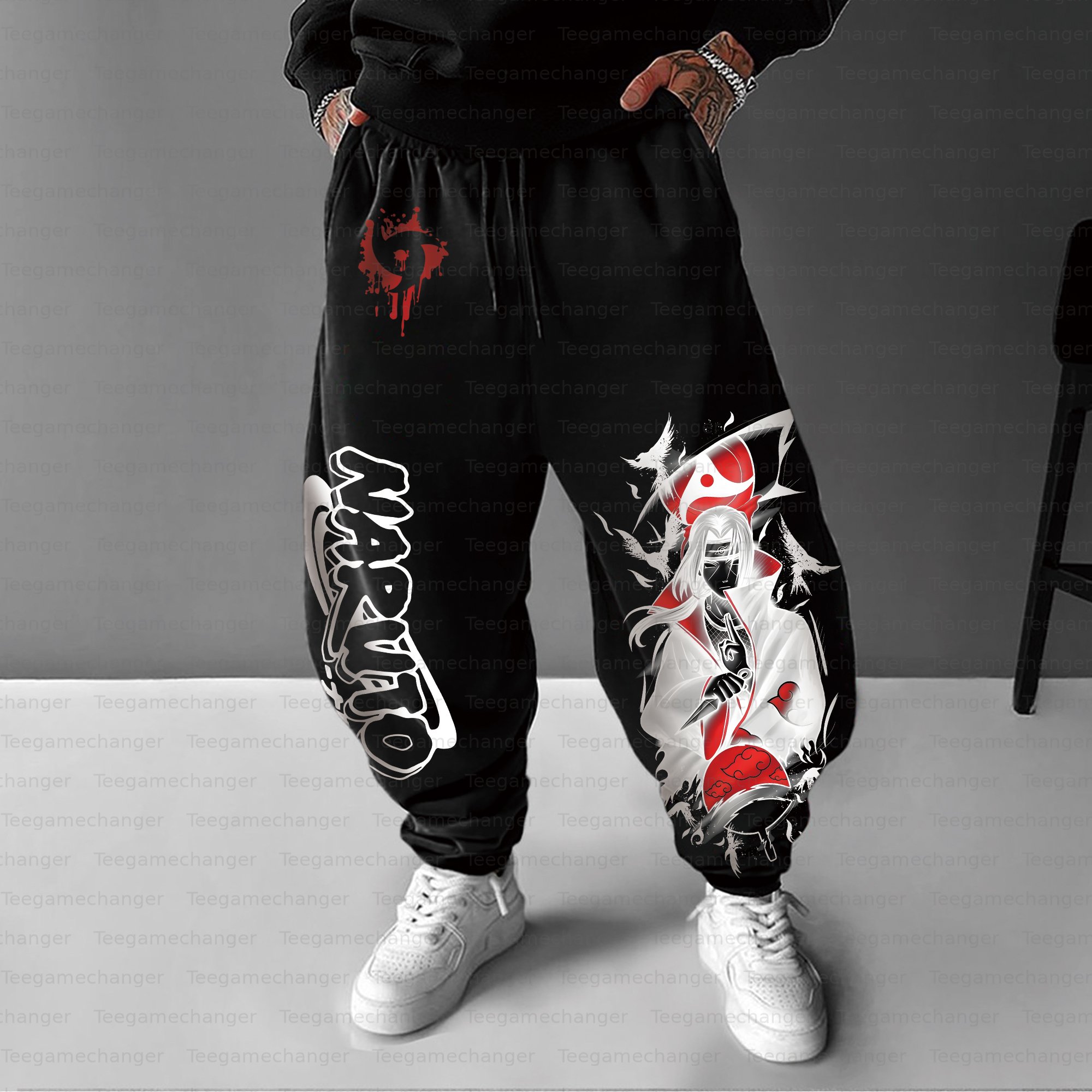 Unisex Anime Inspired Vintage Pants