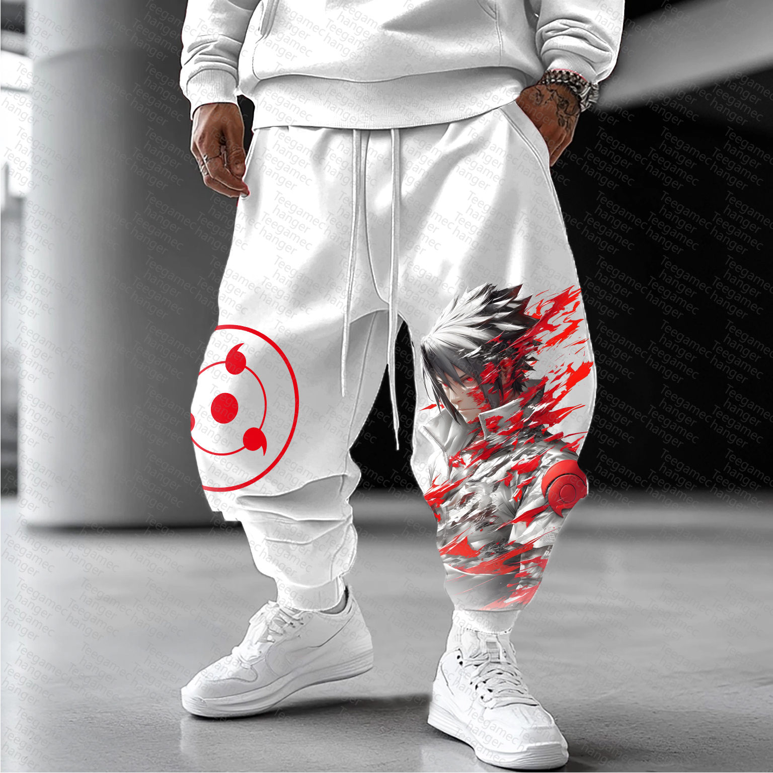 Unisex    Casual Anime Streetwear Pants