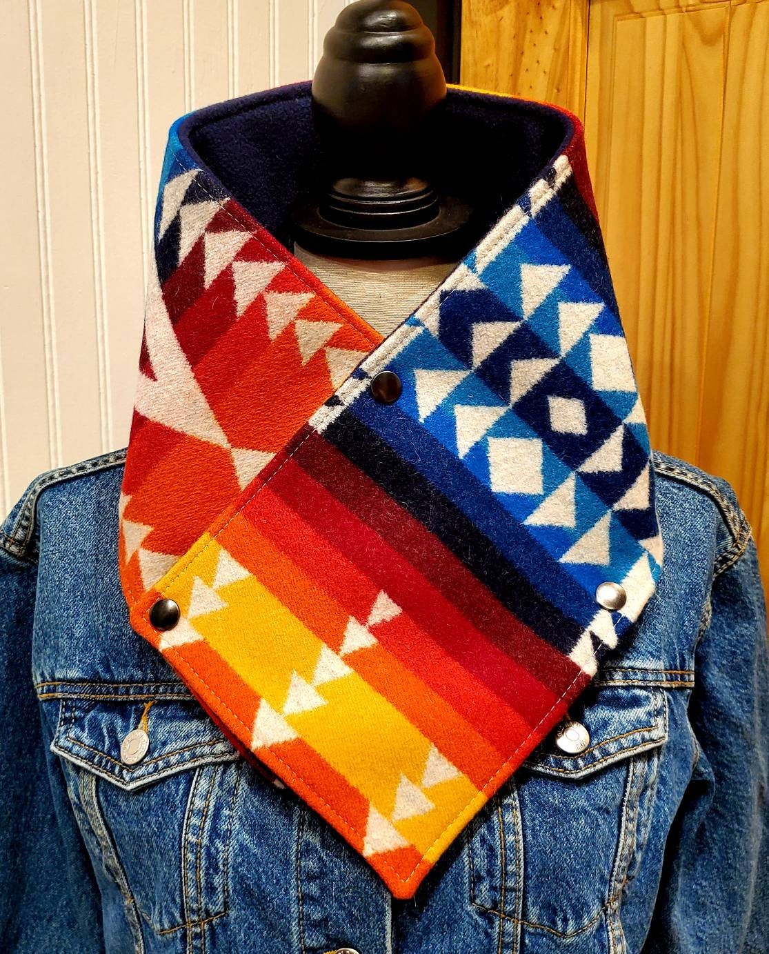 Wool Cowl Scarf - Pilot Rock