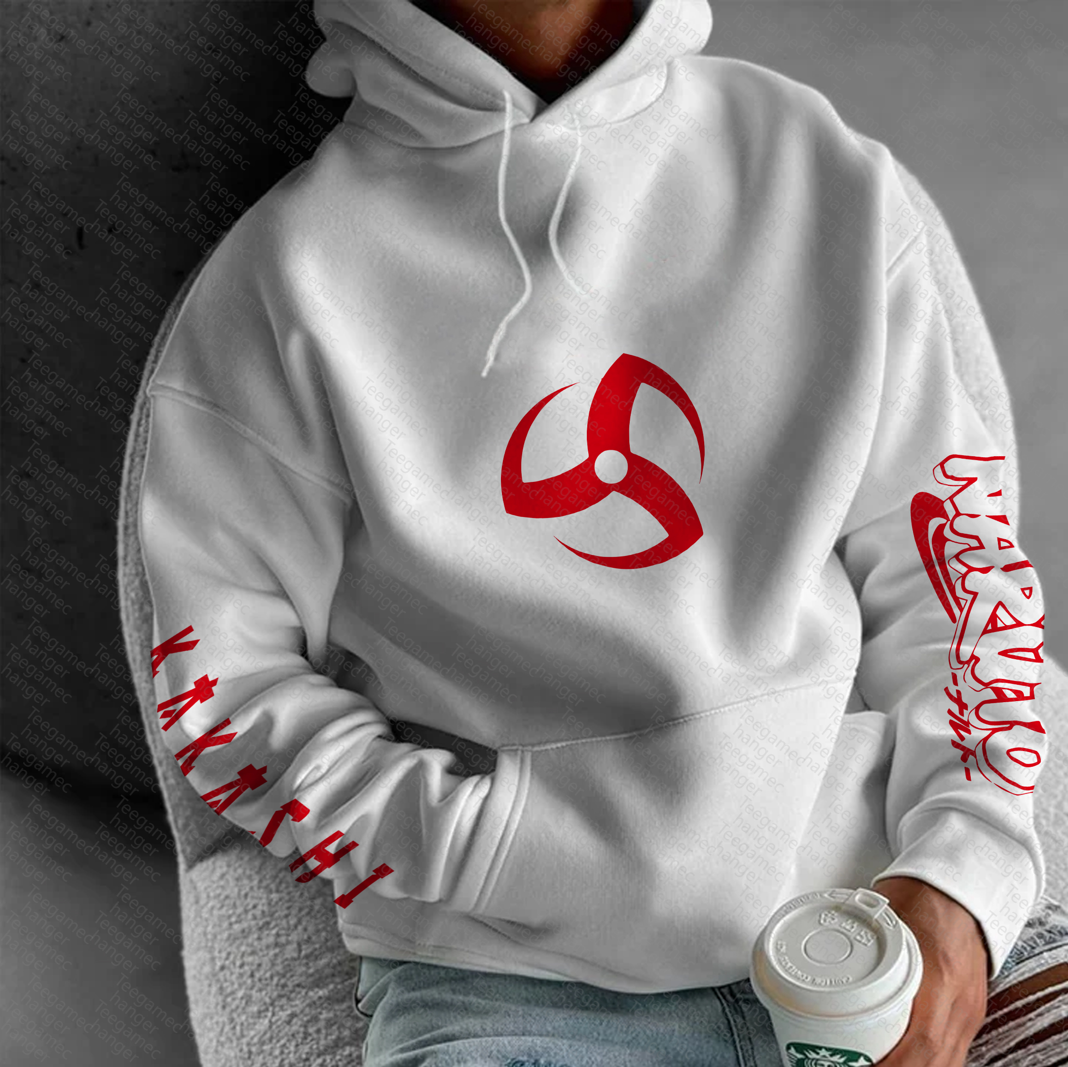 Unisex   Anime Graphic Streetwear Vintage Hoodie