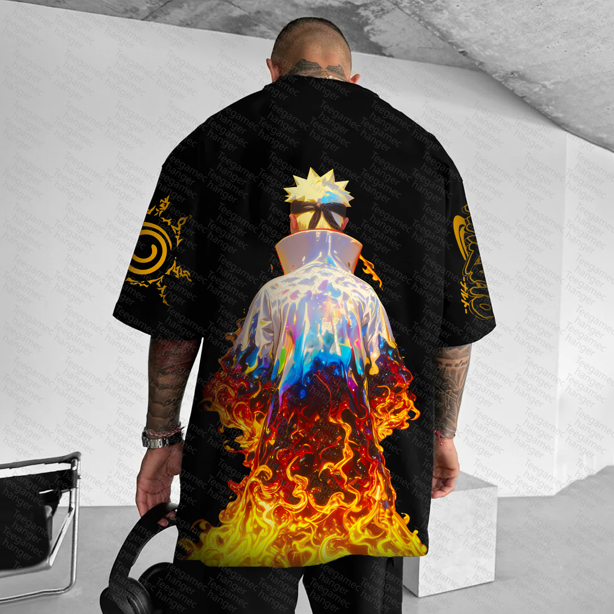 Unisex Anime Inspired Vintage T-Shirt