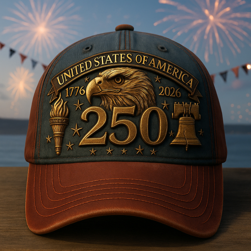 America 250th Anniversary Casual Hat