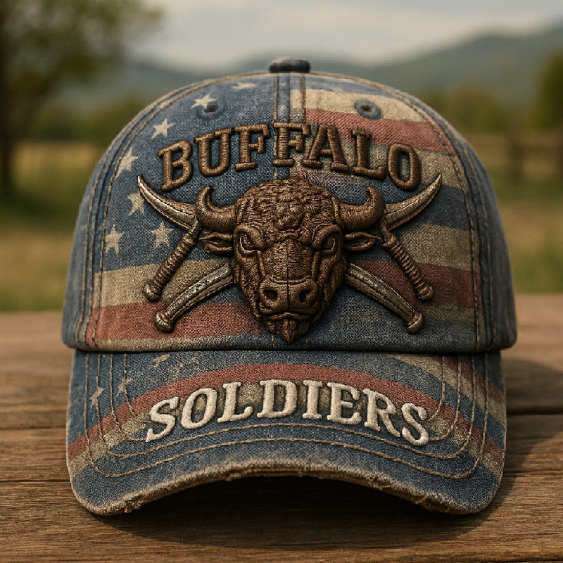 Buffalo Soldier Artistic Casual Hat