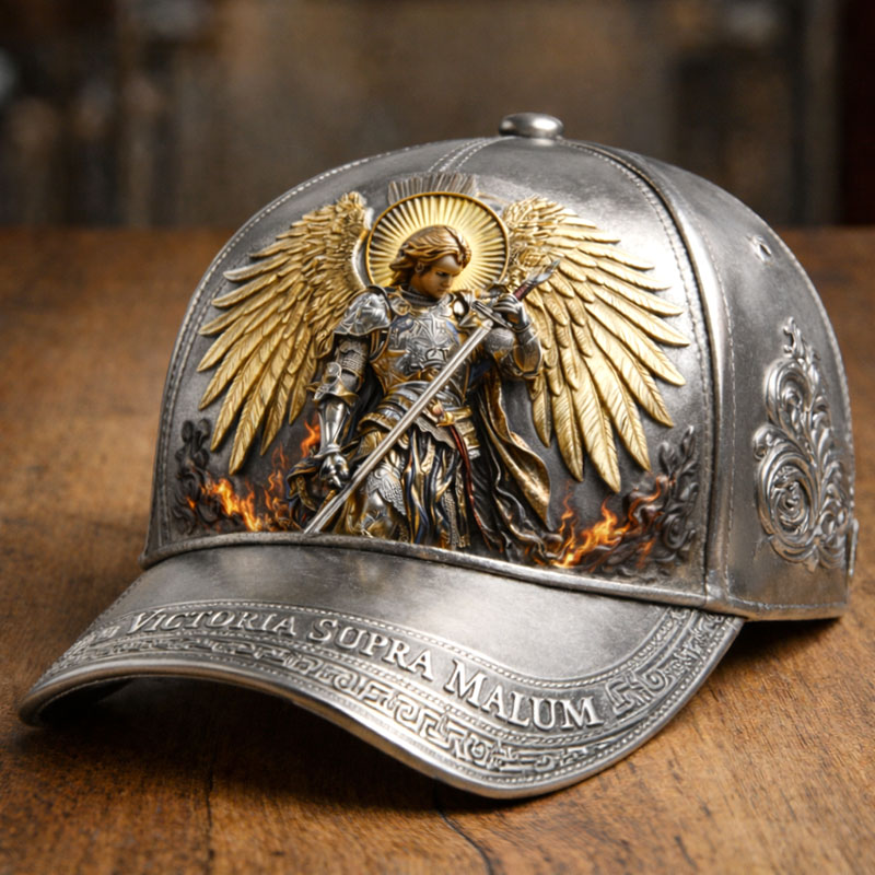 St. Michael the Archangel Print Casual Hat