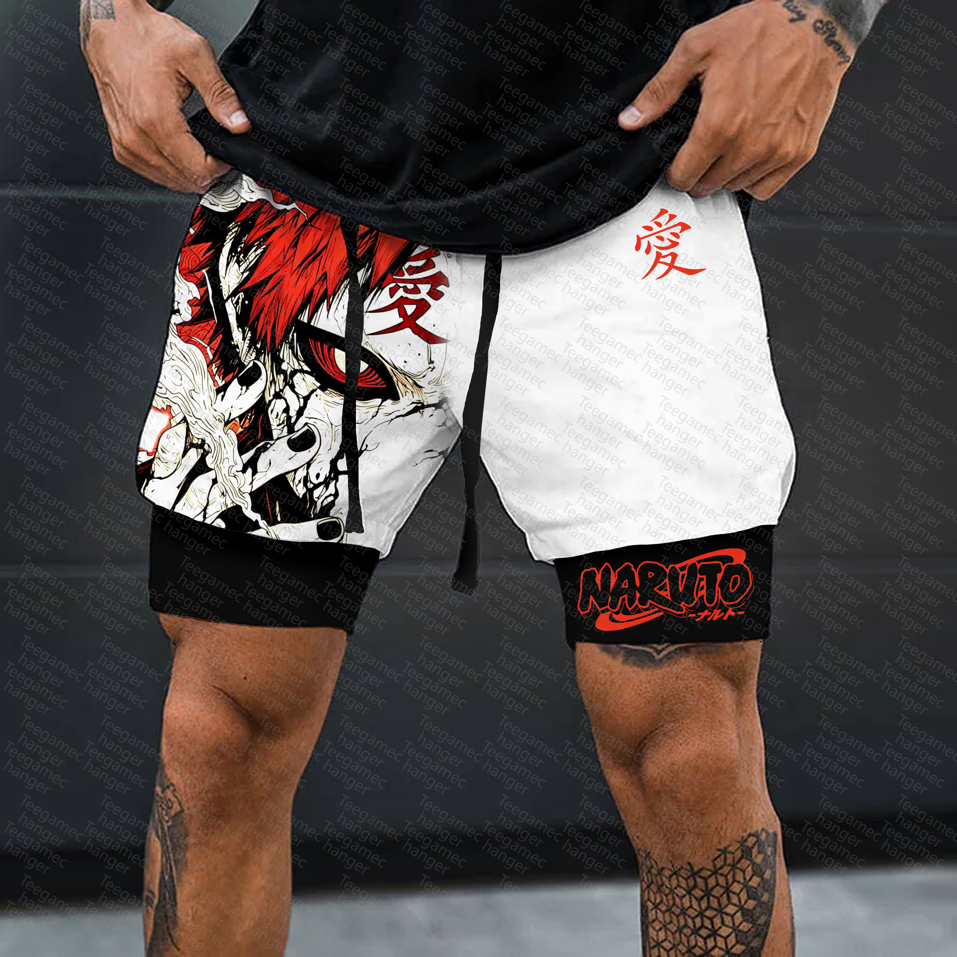 Unisex Casual Anime Streetwear Gym Shorts