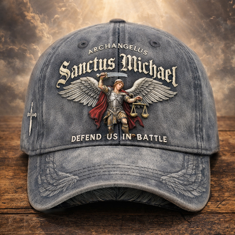 St. Michael The Archangel  Art Print Casual Hat