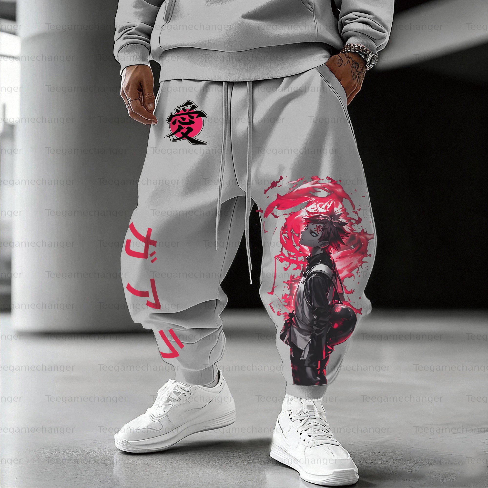 Unisex Anime Inspired Vintage Pants