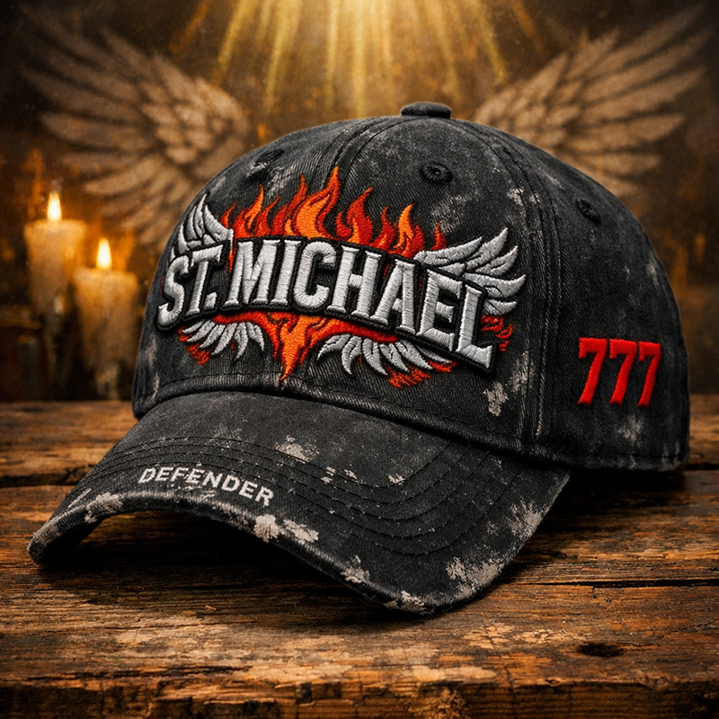 St. Michael The Archangel  Art Print Casual Hat