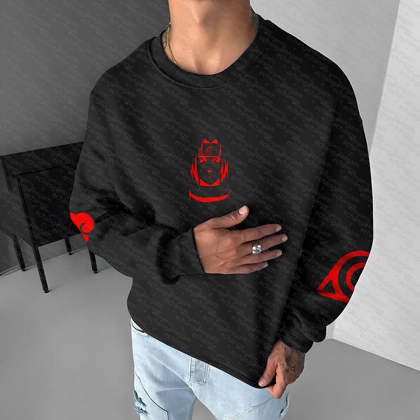 Unisex Anime Graphic Inspired Vintage Sweatshirt