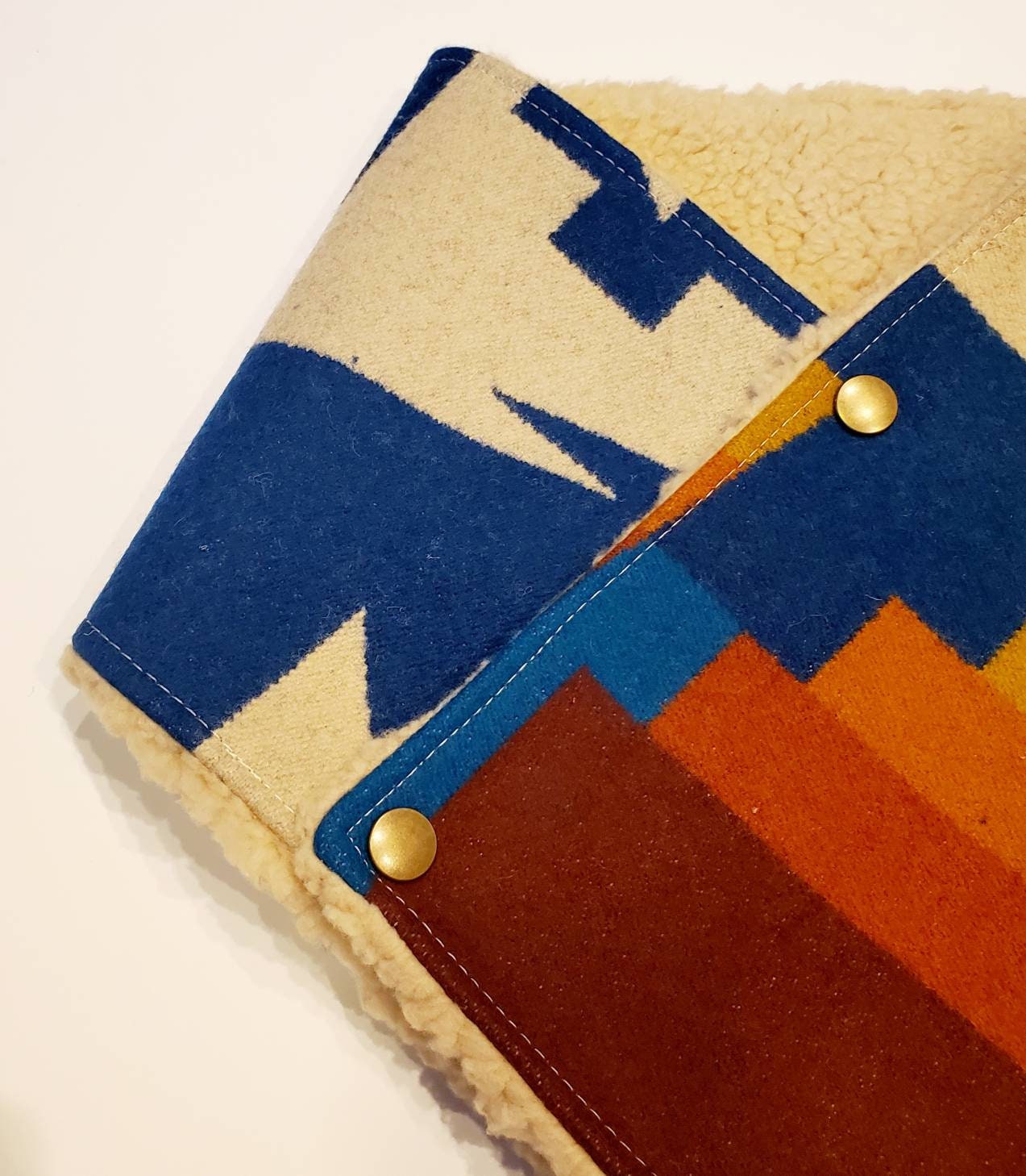 Wool/Sherpa Cowl Scarf - Siskiyou