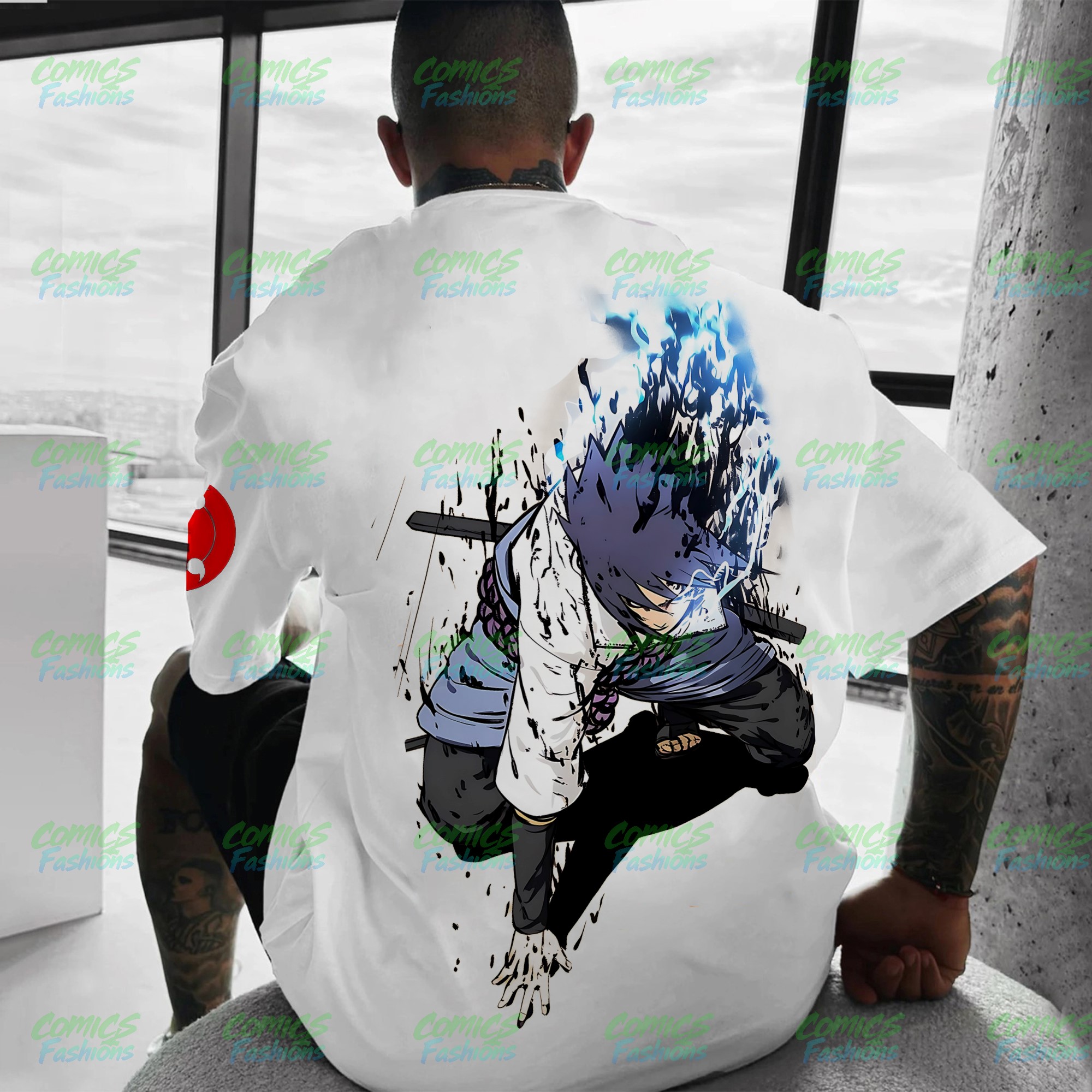 Unisex Anime Inspired Vintage T-Shirt