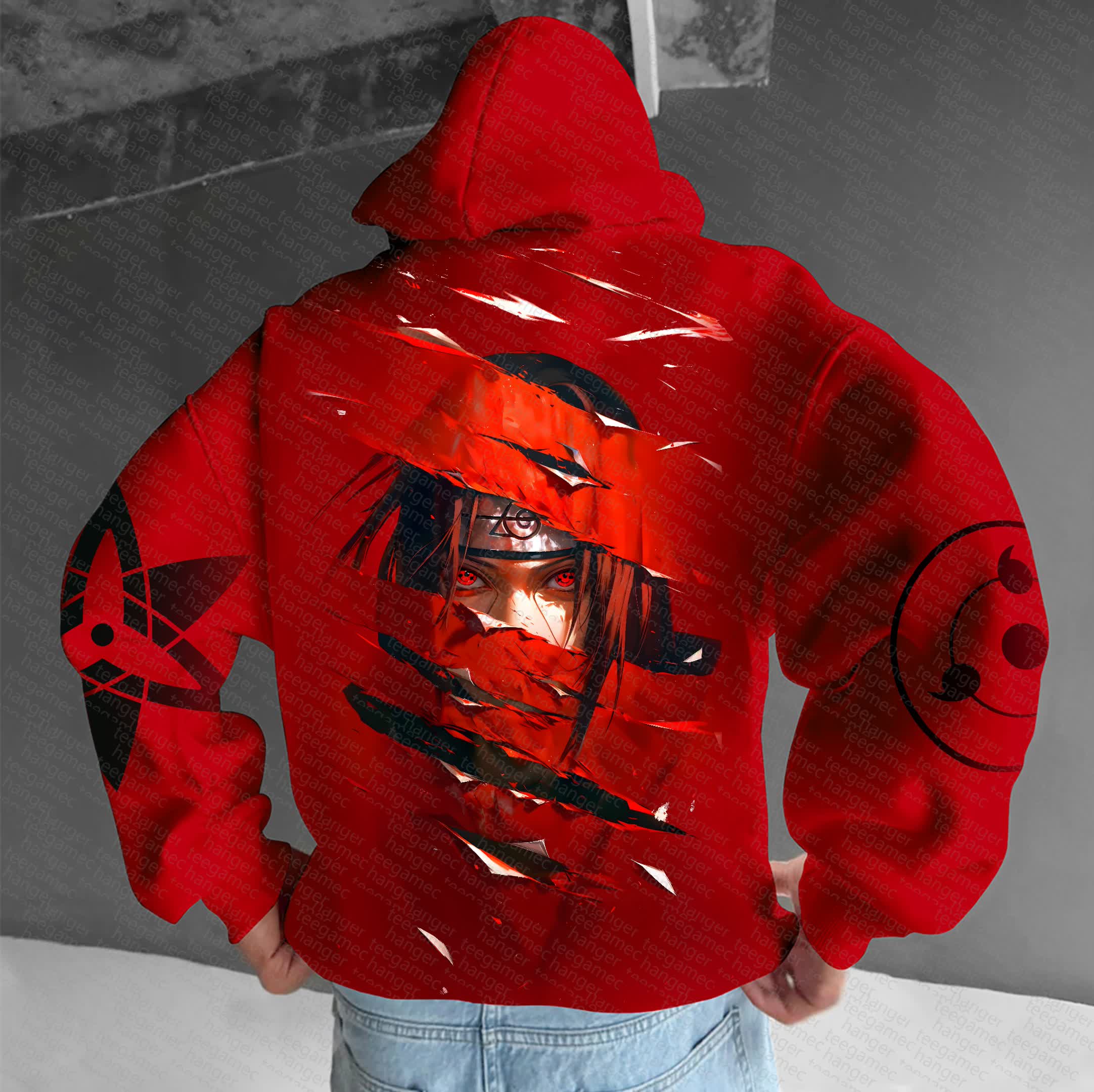 Unisex   Anime Graphic Streetwear Vintage Hoodie