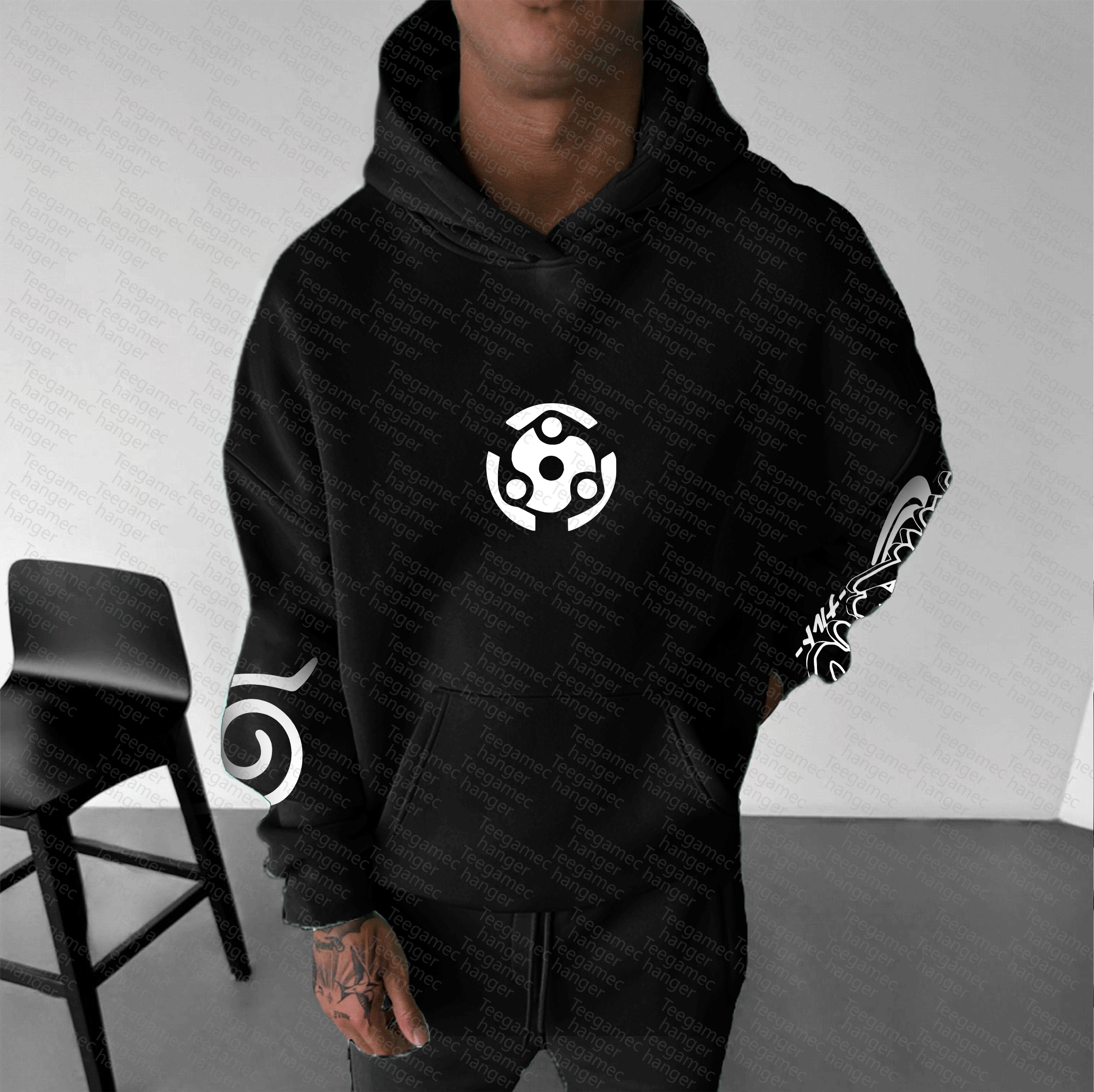 Unisex   Anime Graphic Streetwear Vintage Hoodie