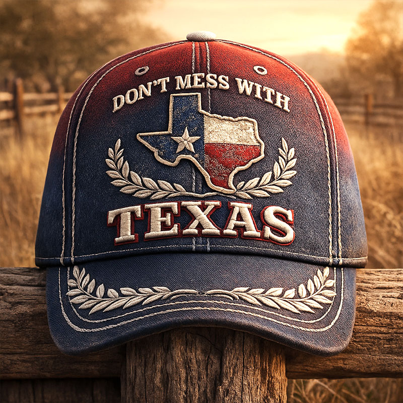 U.S. 250th Anniversary Texas Print Casual Hat