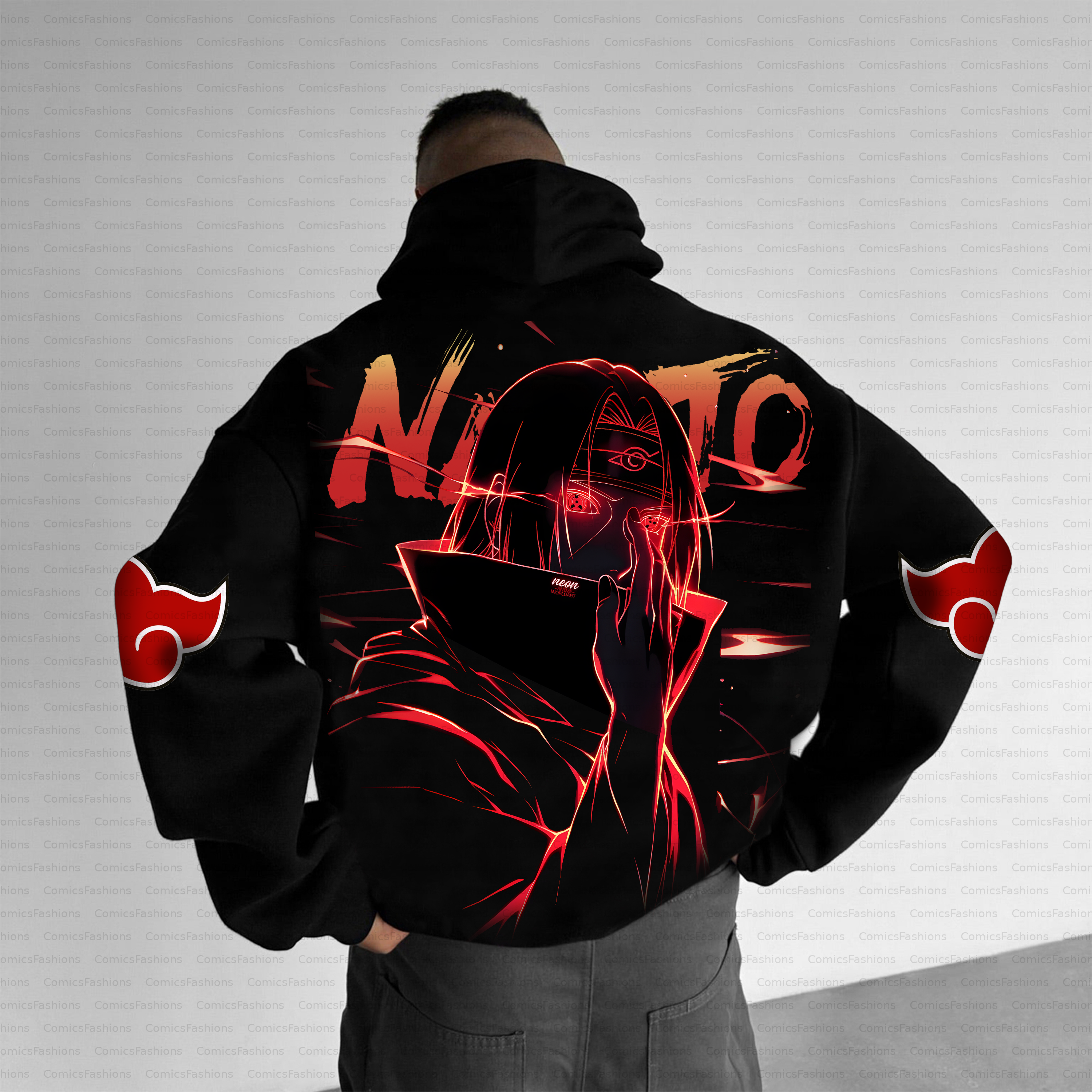 Unisex Anime Inspired Vintage Plush Hoodie