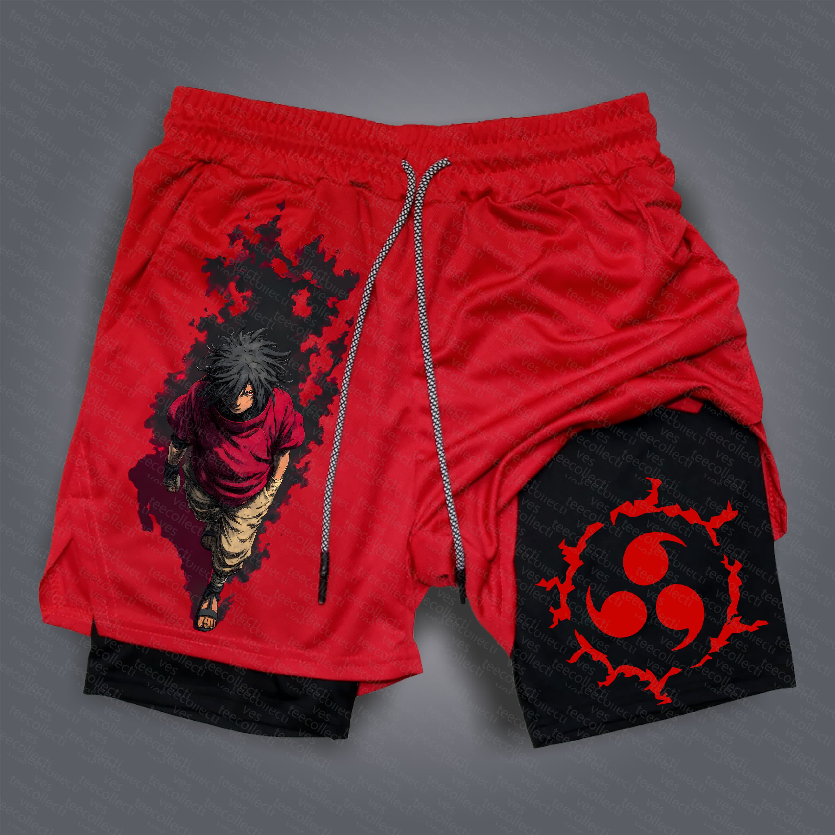 Unisex    Casual Anime Streetwear Gym Shorts