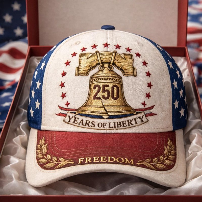 US 250th Anniversary  Printed Casual Hat