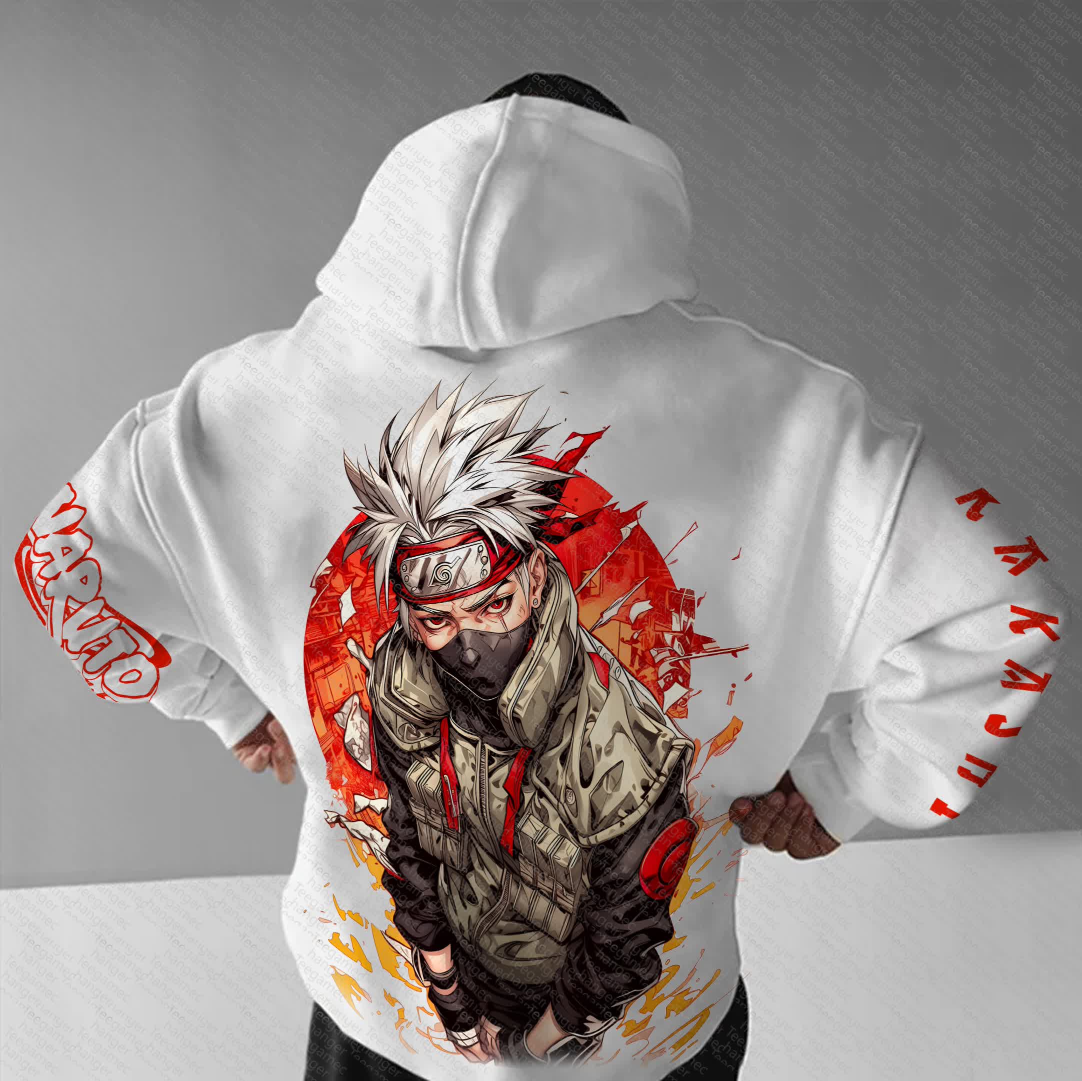 Unisex   Anime Graphic Streetwear Vintage Hoodie