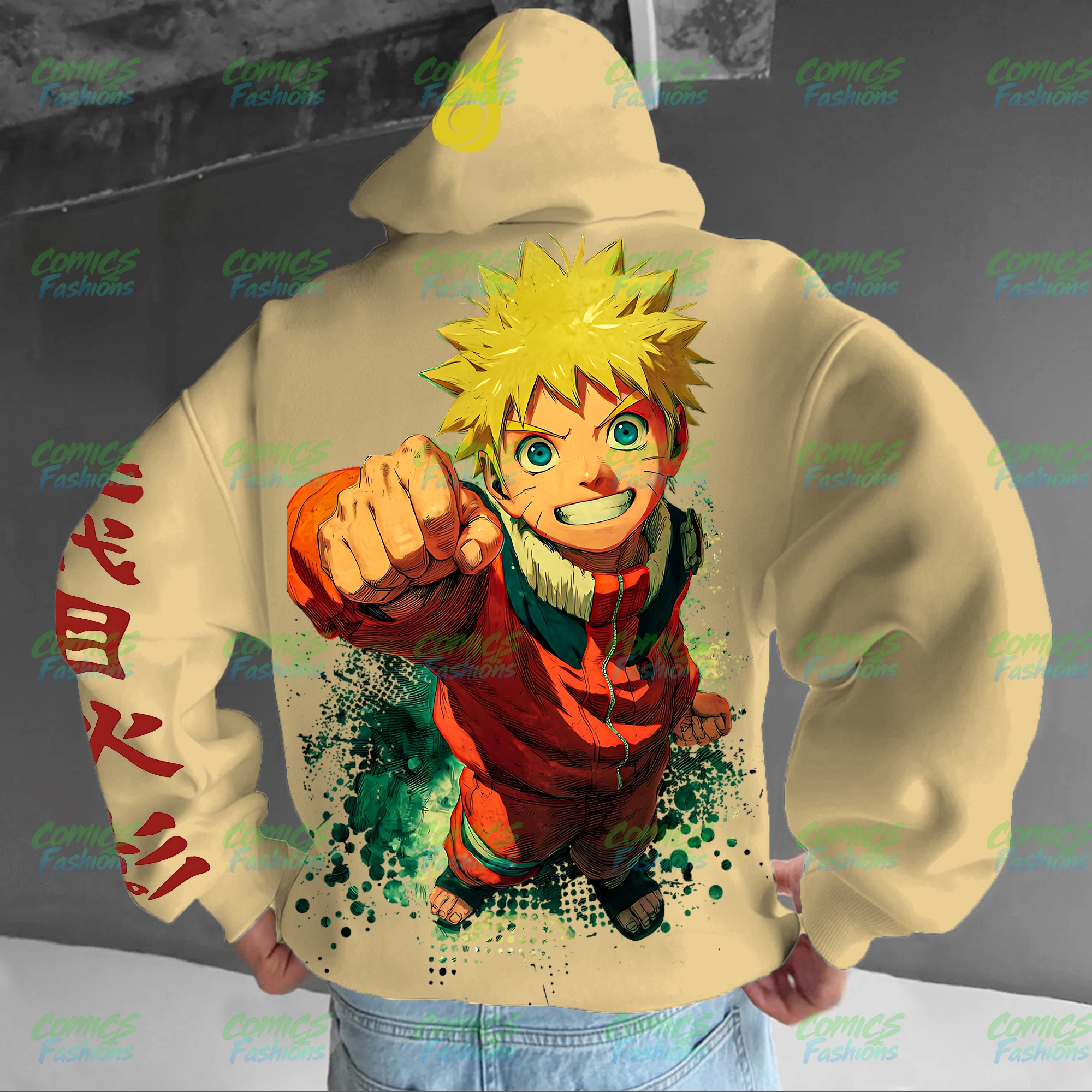 Unisex Graphic Streetwear Vintage Plush Hoodie