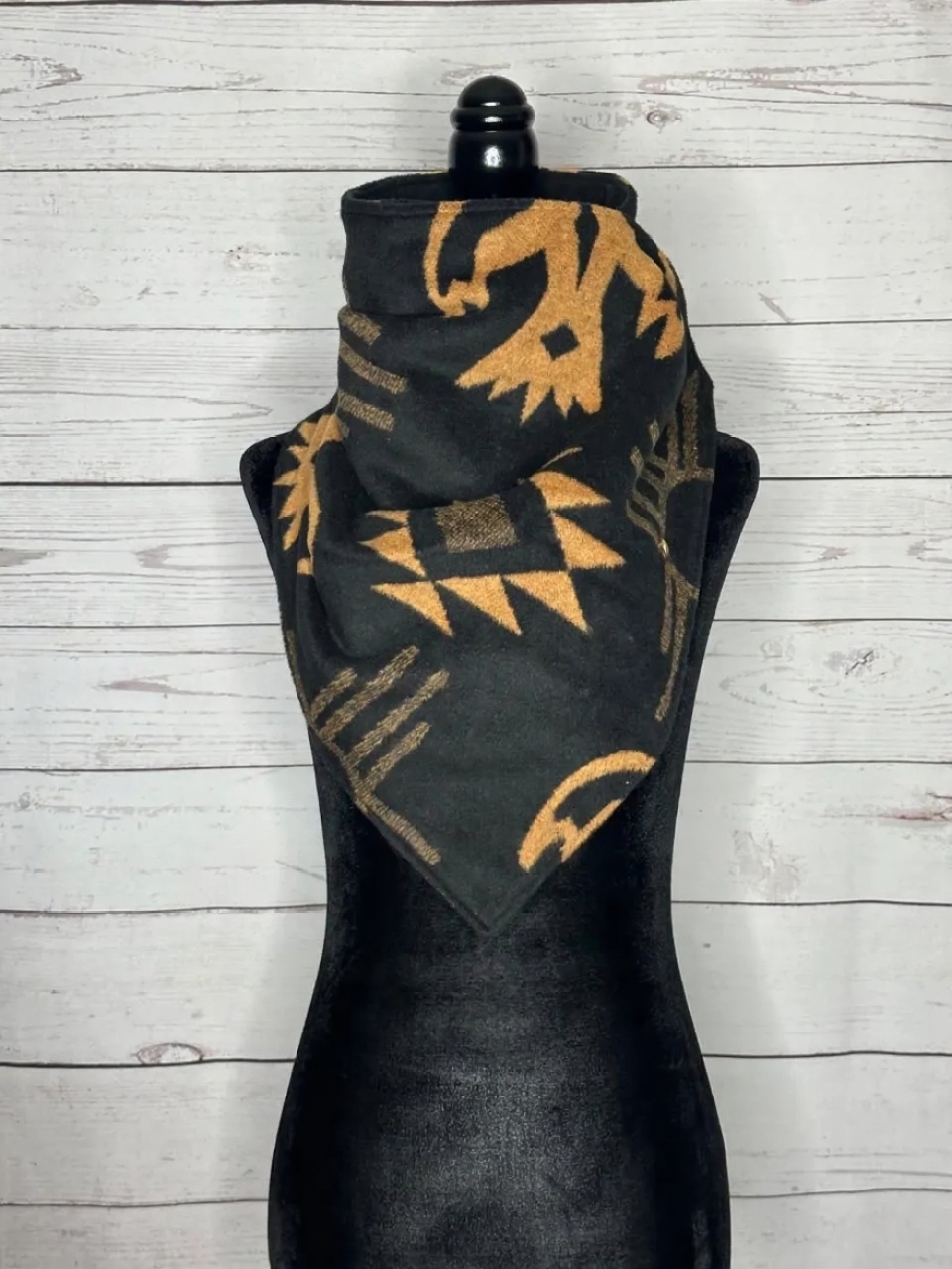 Golden Eagle Western Aztec Warm Neck Hood