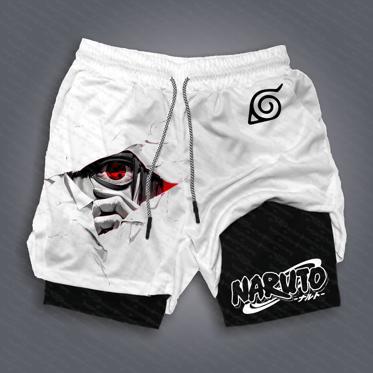 Unisex    Casual Anime Streetwear Shorts