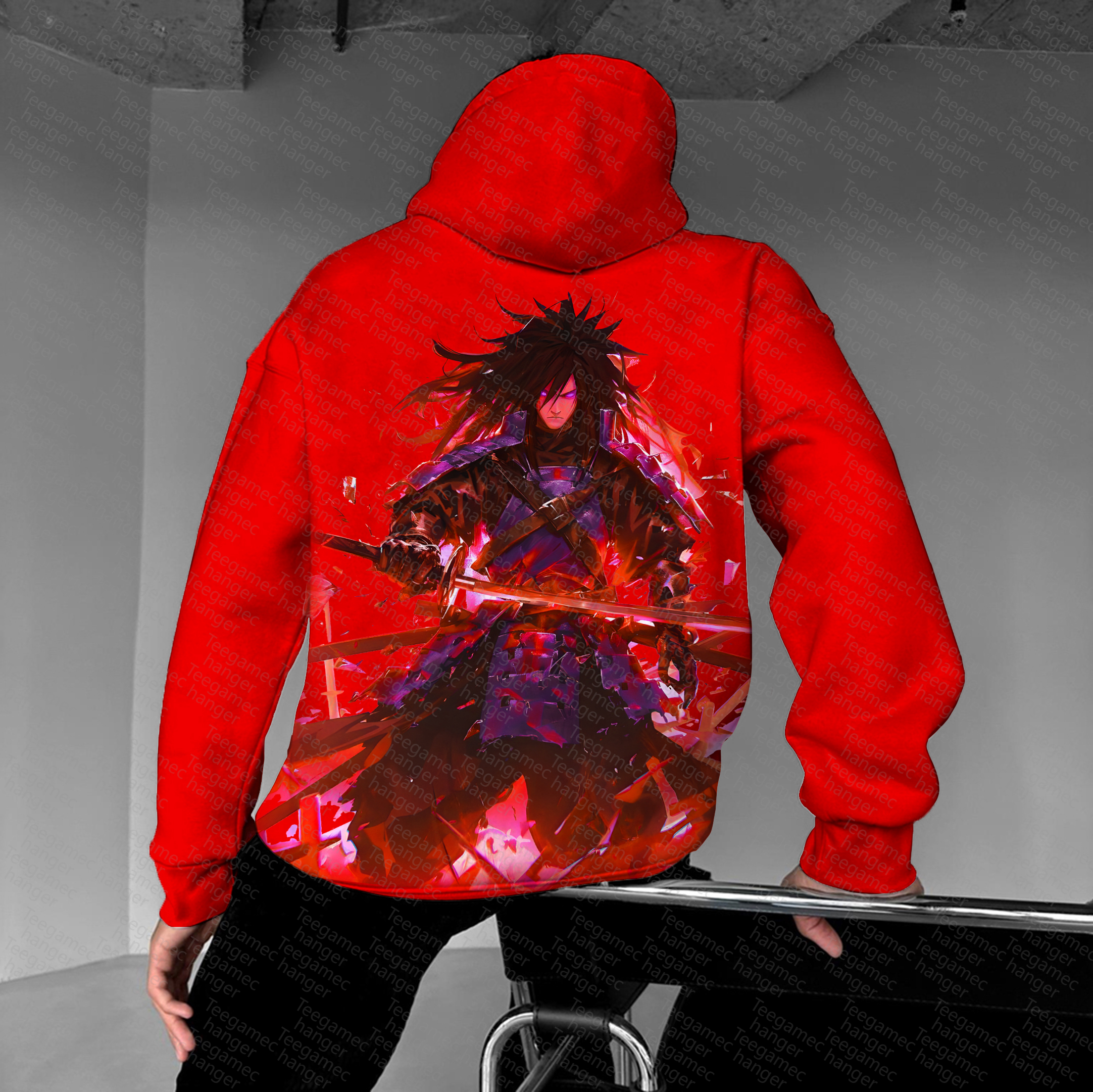 Unisex   Anime Graphic Streetwear Vintage Hoodie