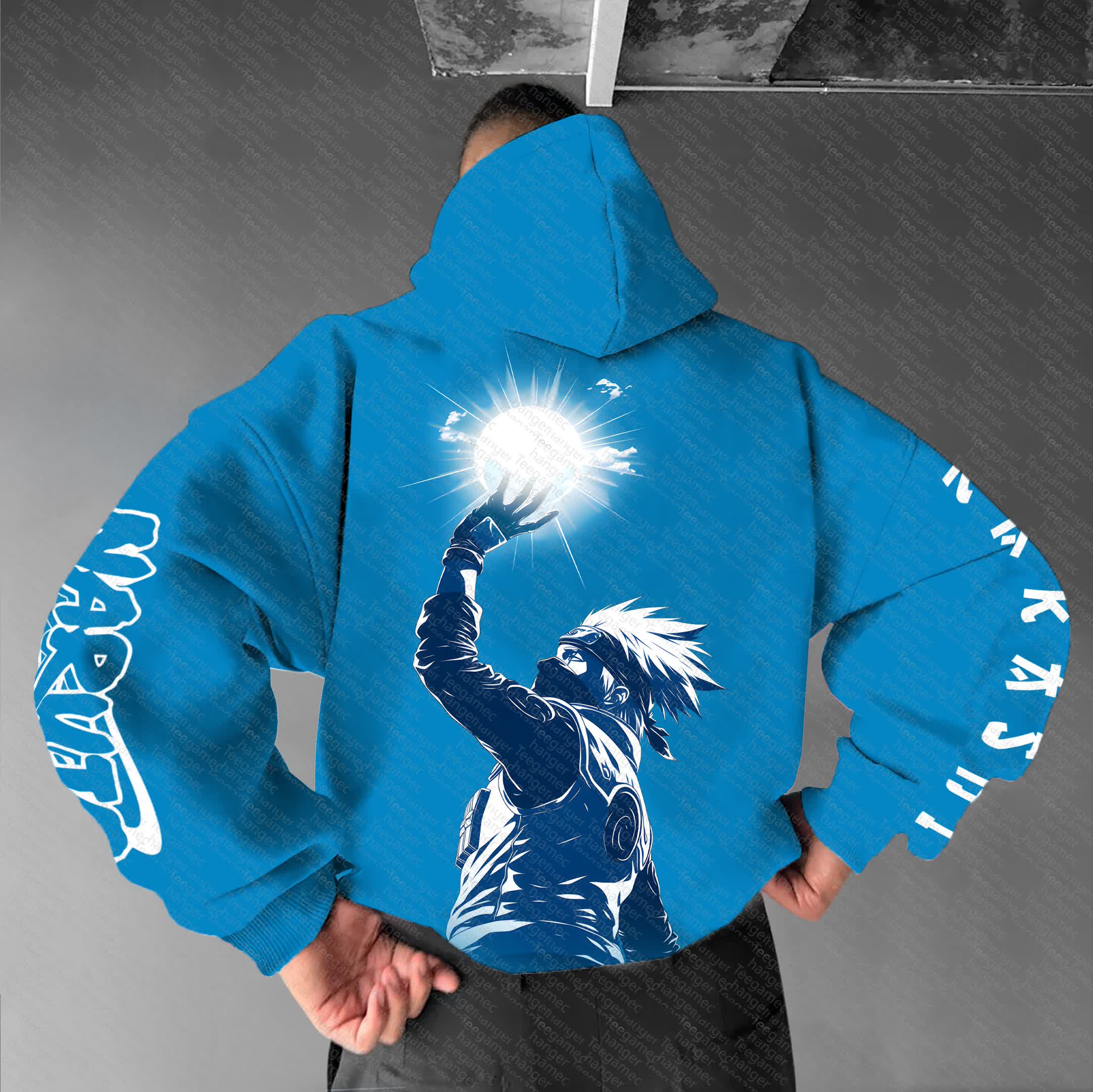 Unisex   Anime Graphic Streetwear Vintage Hoodie