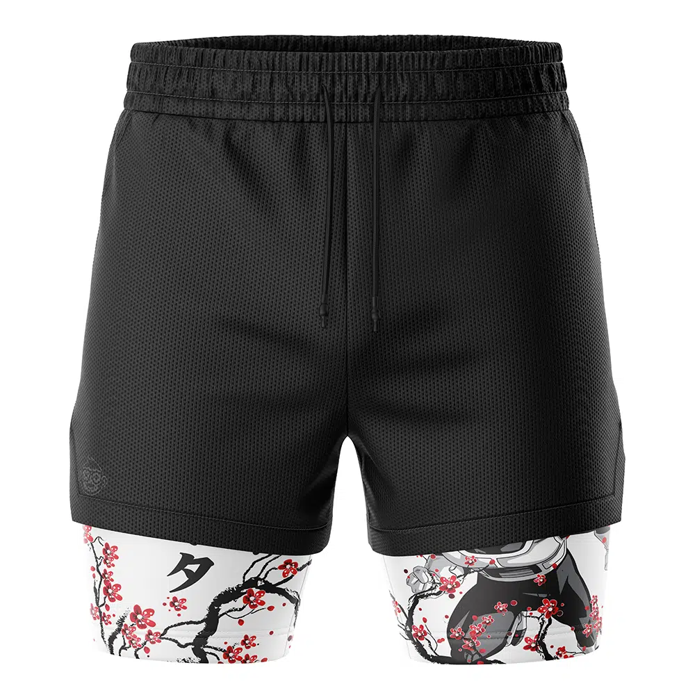 Vegeta Cherry Blossom Shippuden 2-in-1 Performance Shorts