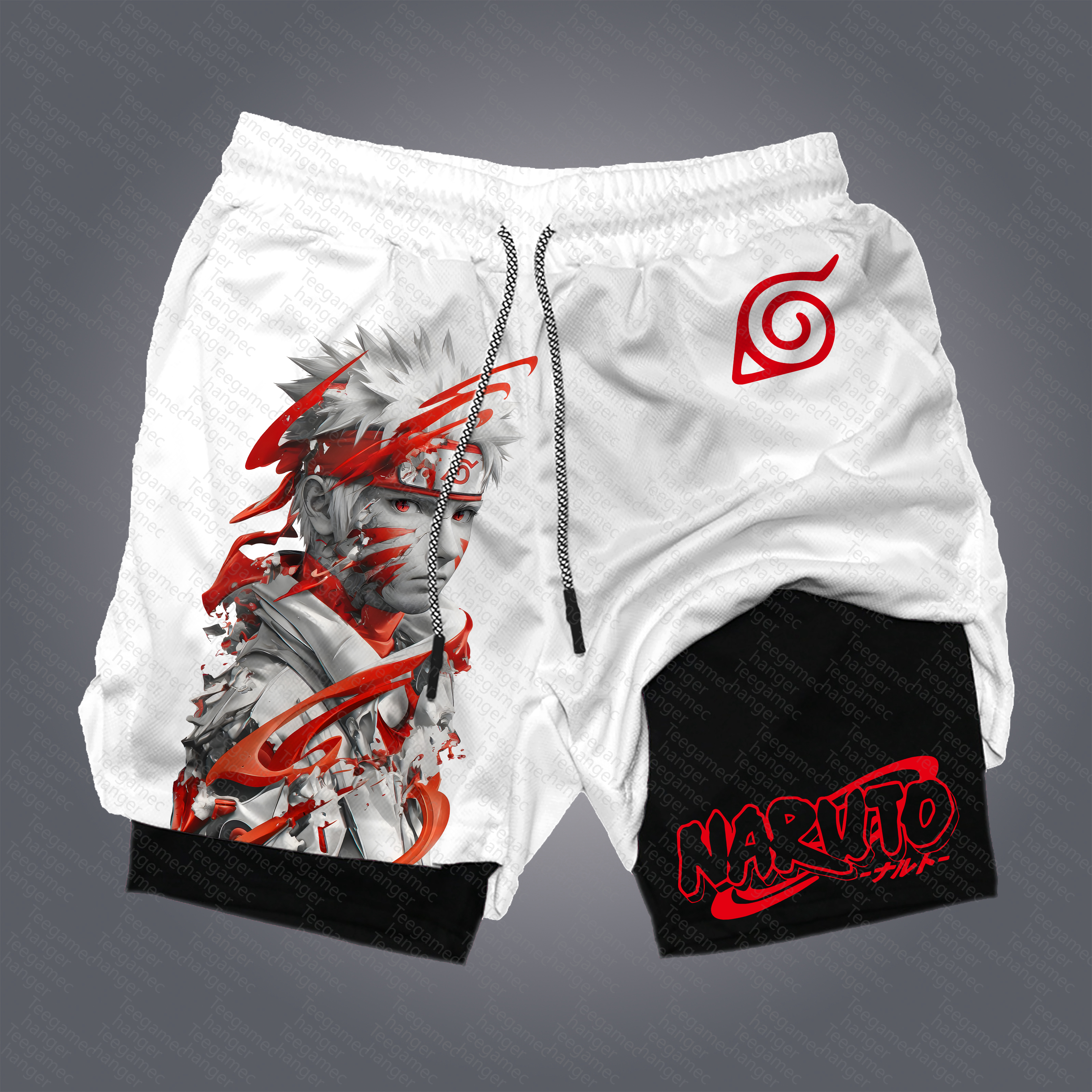 Unisex    Casual Anime Streetwear Gym Shorts