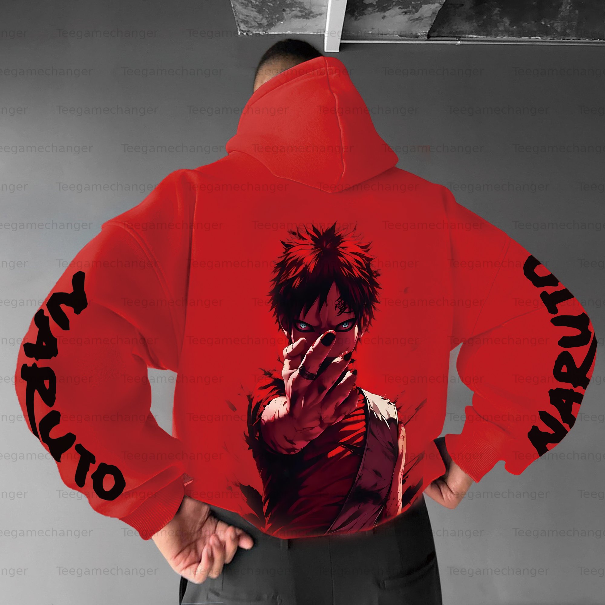 Unisex Anime Graphic Streetwear Vintage Hoodie