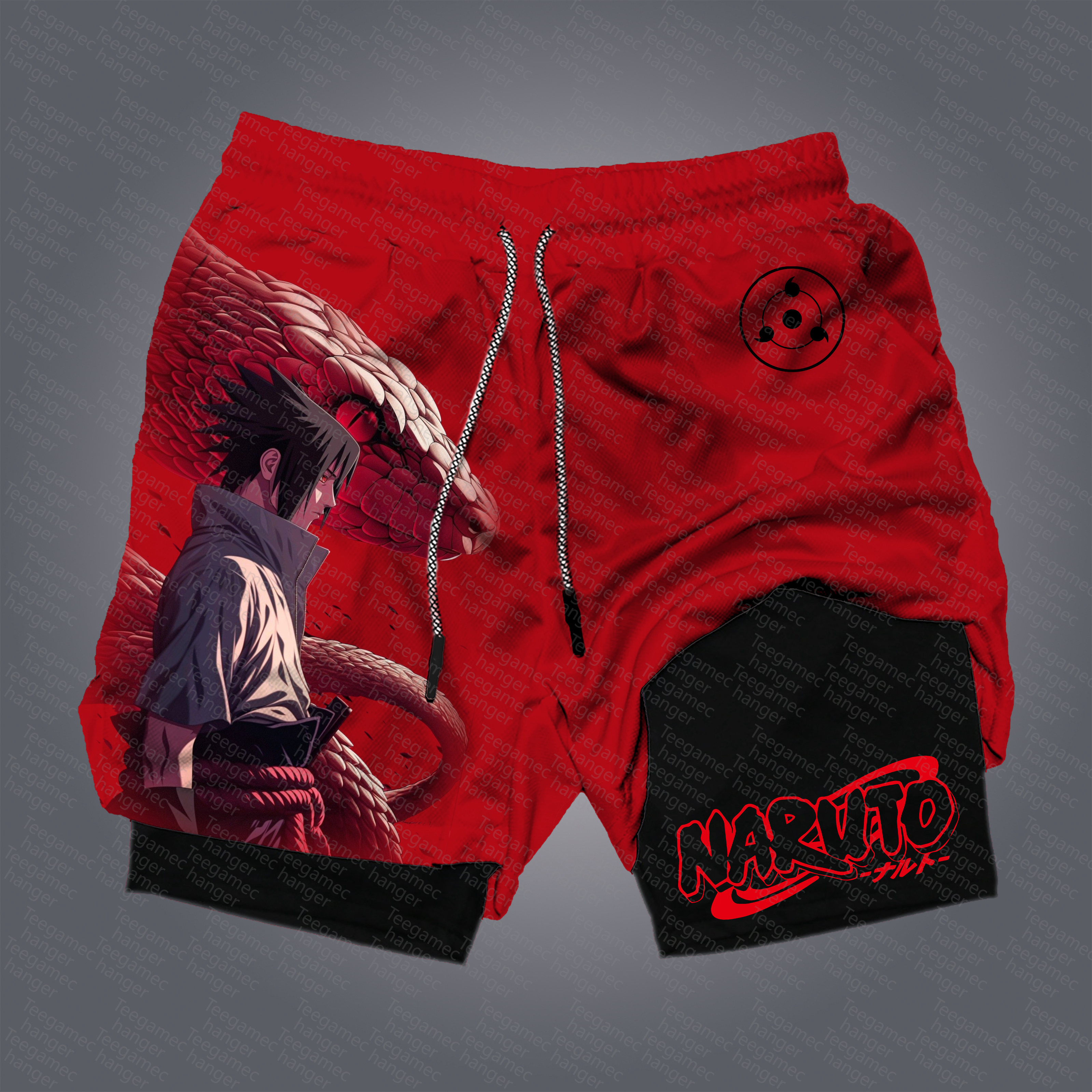 Unisex    Casual Anime Streetwear Gym Shorts