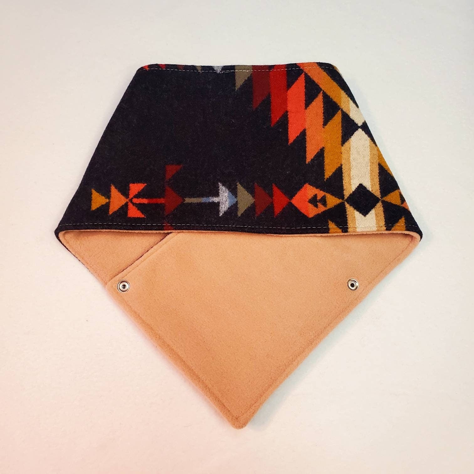 Wool Cowl Scarf - Pueblo Dwelling