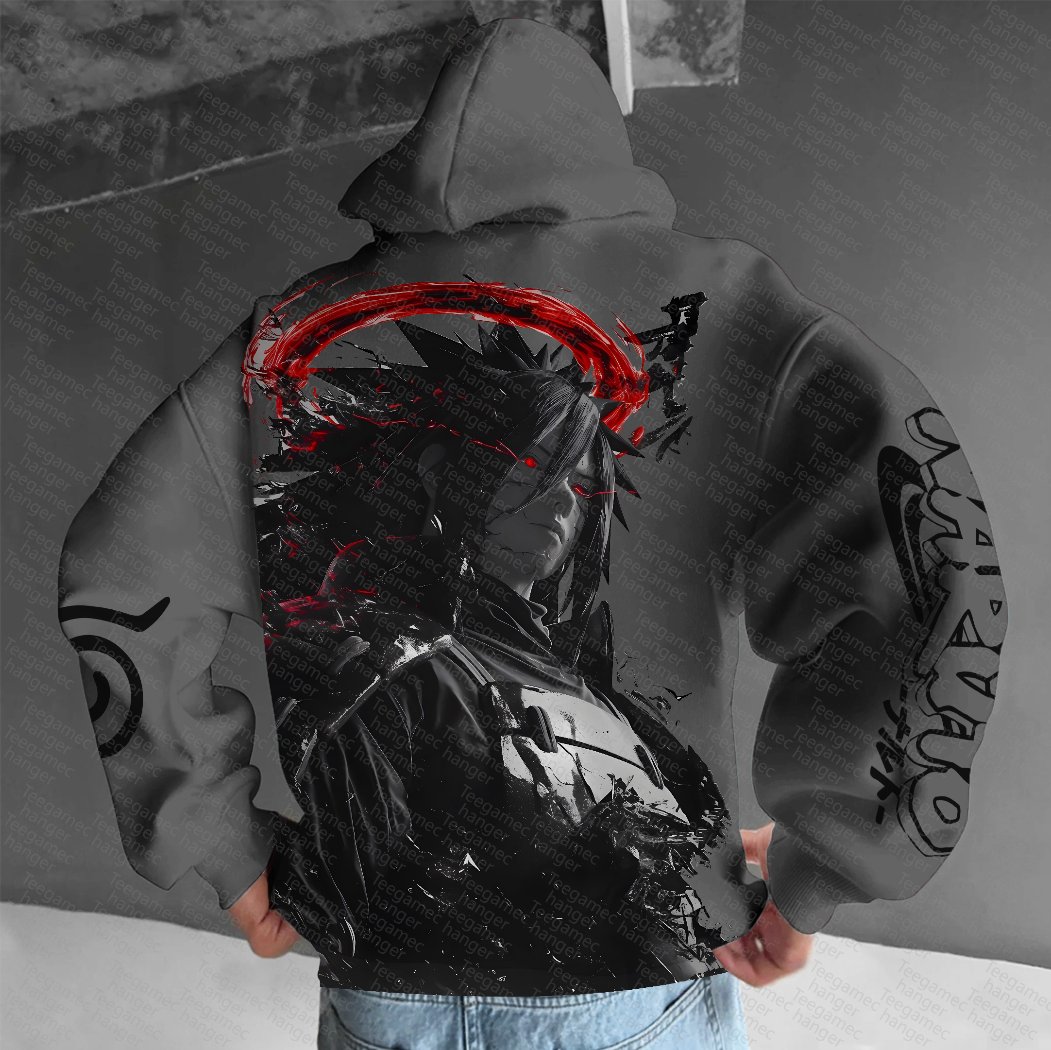 Unisex   Anime Graphic Streetwear Vintage Hoodie