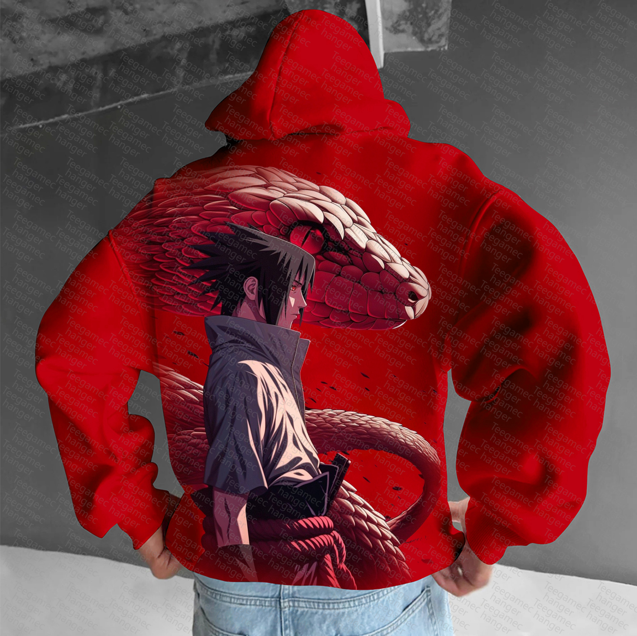 Unisex   Anime Graphic Streetwear Vintage Hoodie