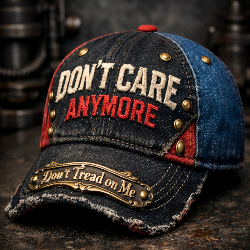 Don't Care Anymore Art Print Cap