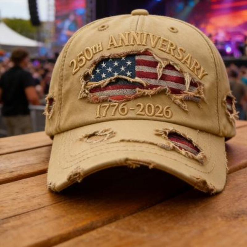 US 250th Anniversary Casual Hat