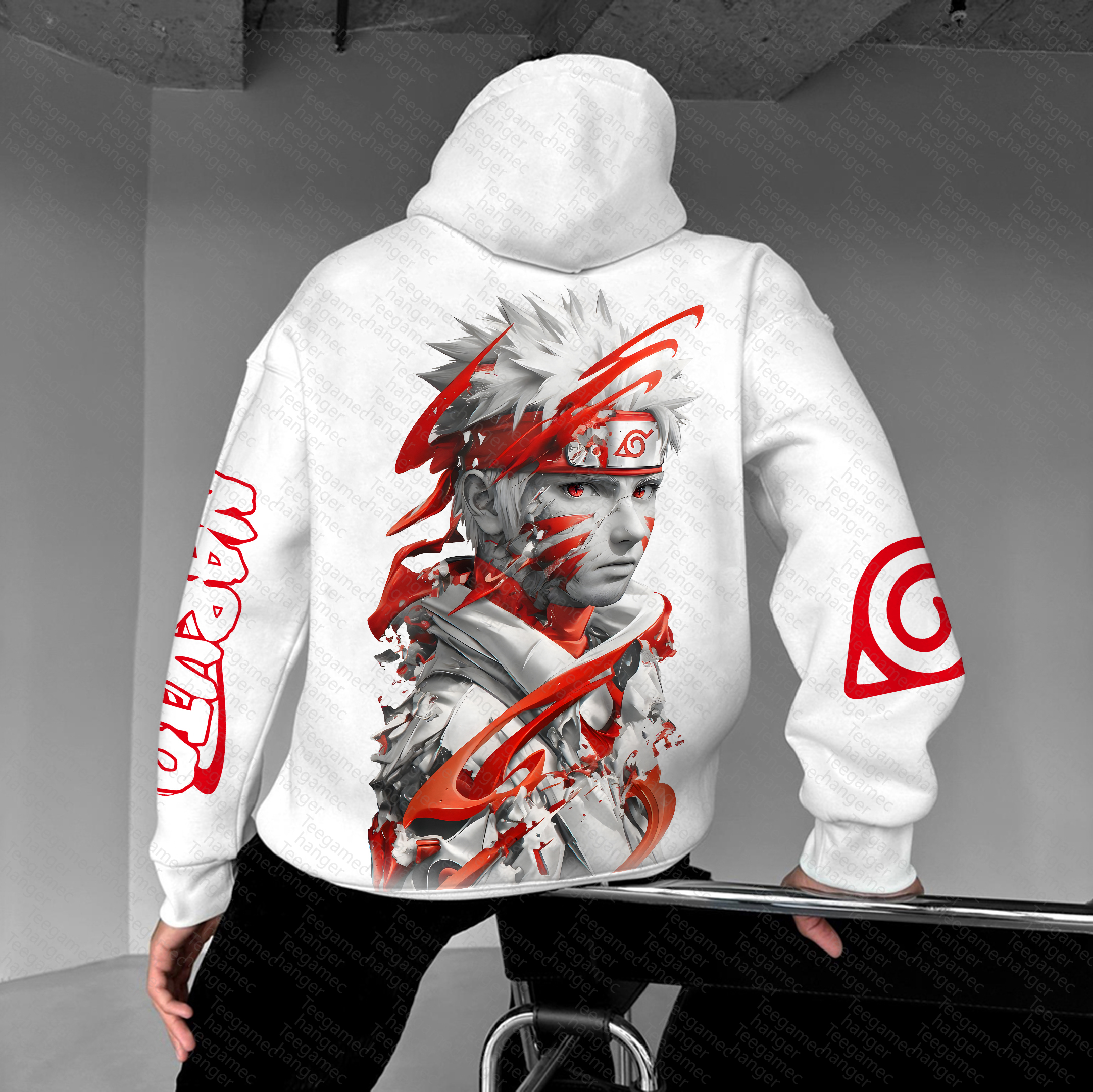 Unisex   Anime Graphic Streetwear Vintage Hoodie