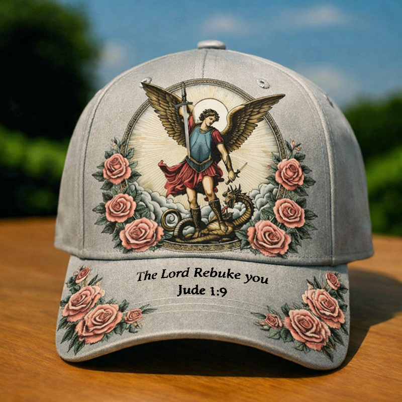 St. Michael The Archangel  Art Print Casual Hat