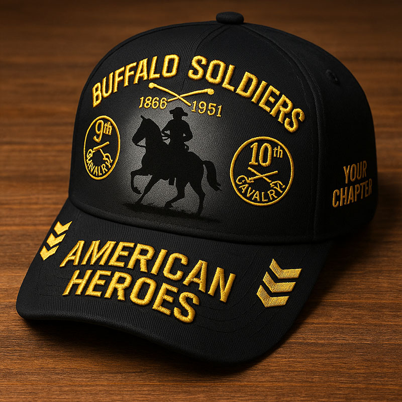 Buffalo Soldier Art Hat