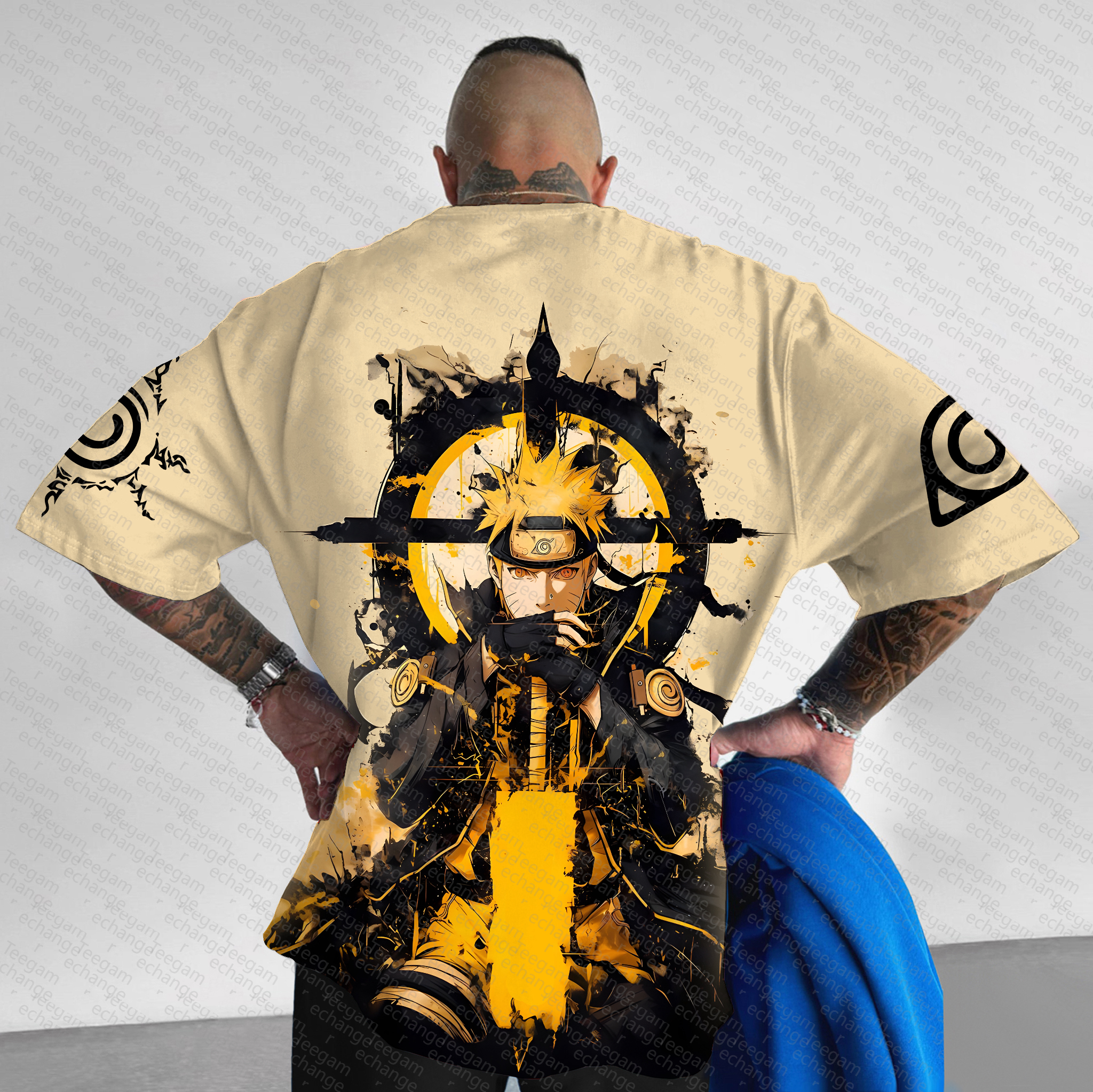 Unisex Anime Inspired Vintage T-Shirt