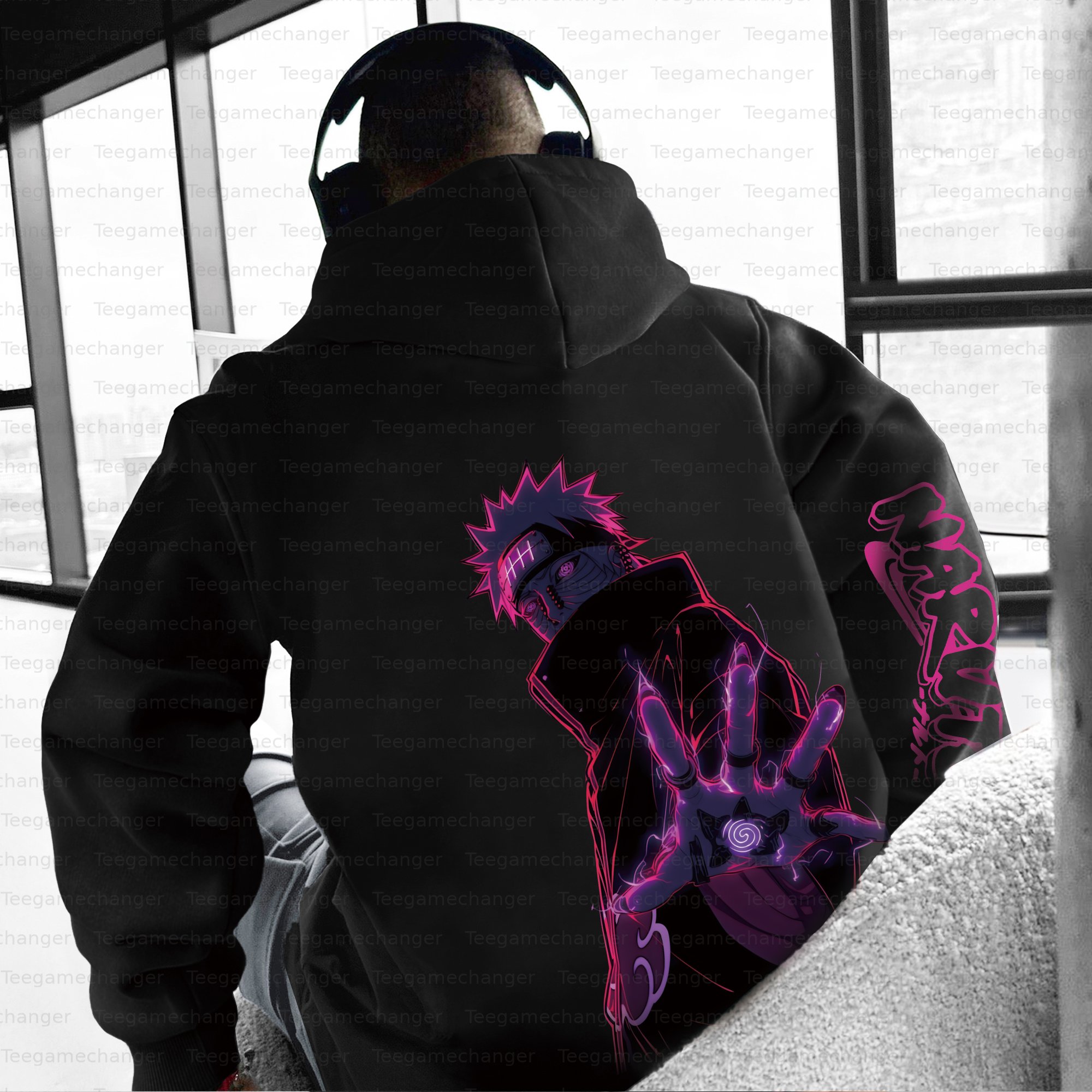 Unisex Anime Graphic Streetwear Vintage Hoodie