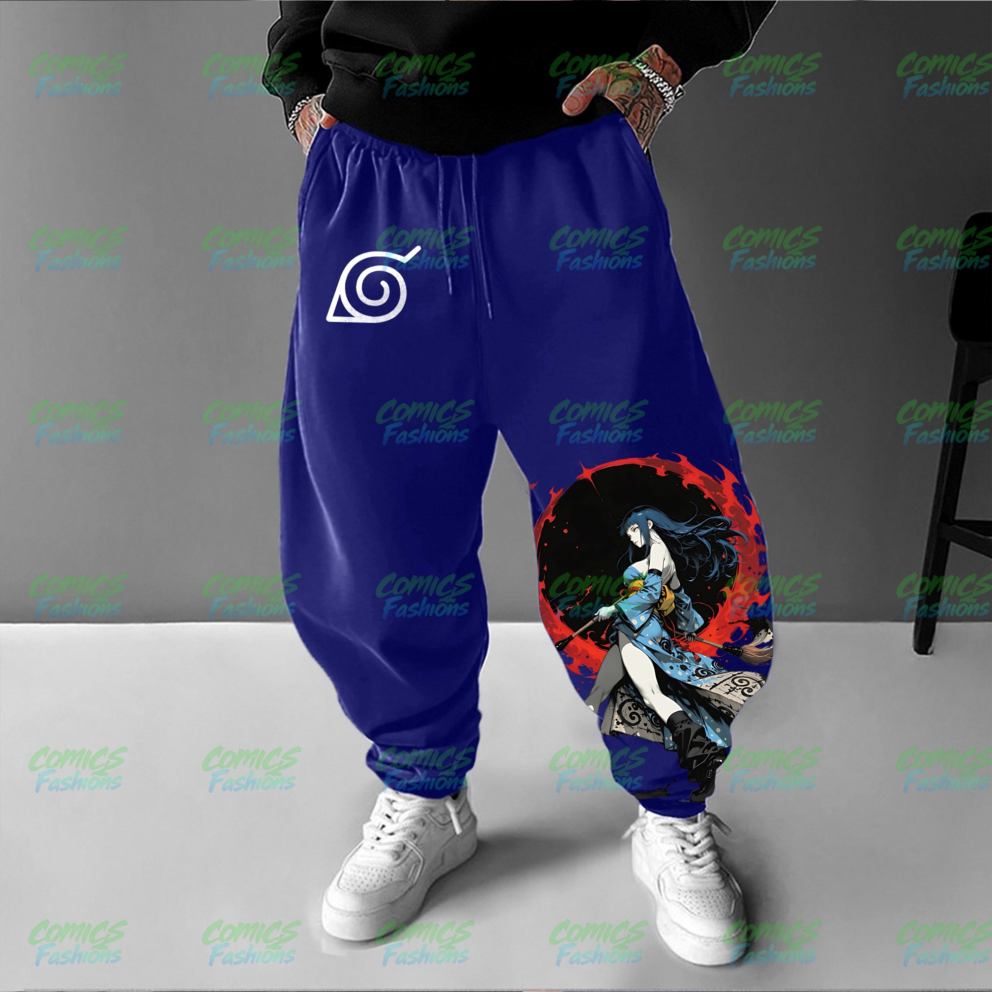 Unisex Anime Inspired Vintage Plush Pants